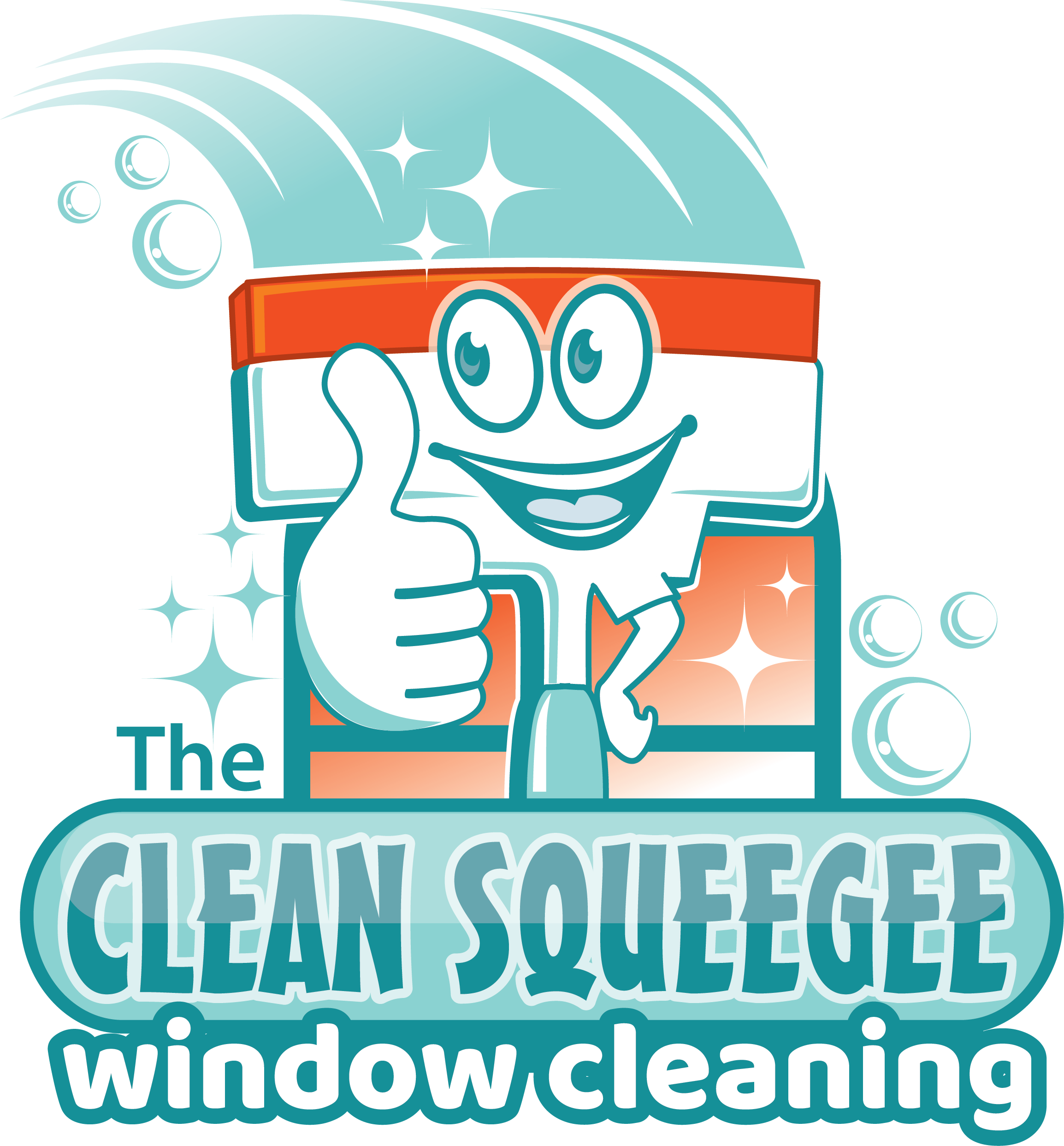 The Clean Squeegee logo