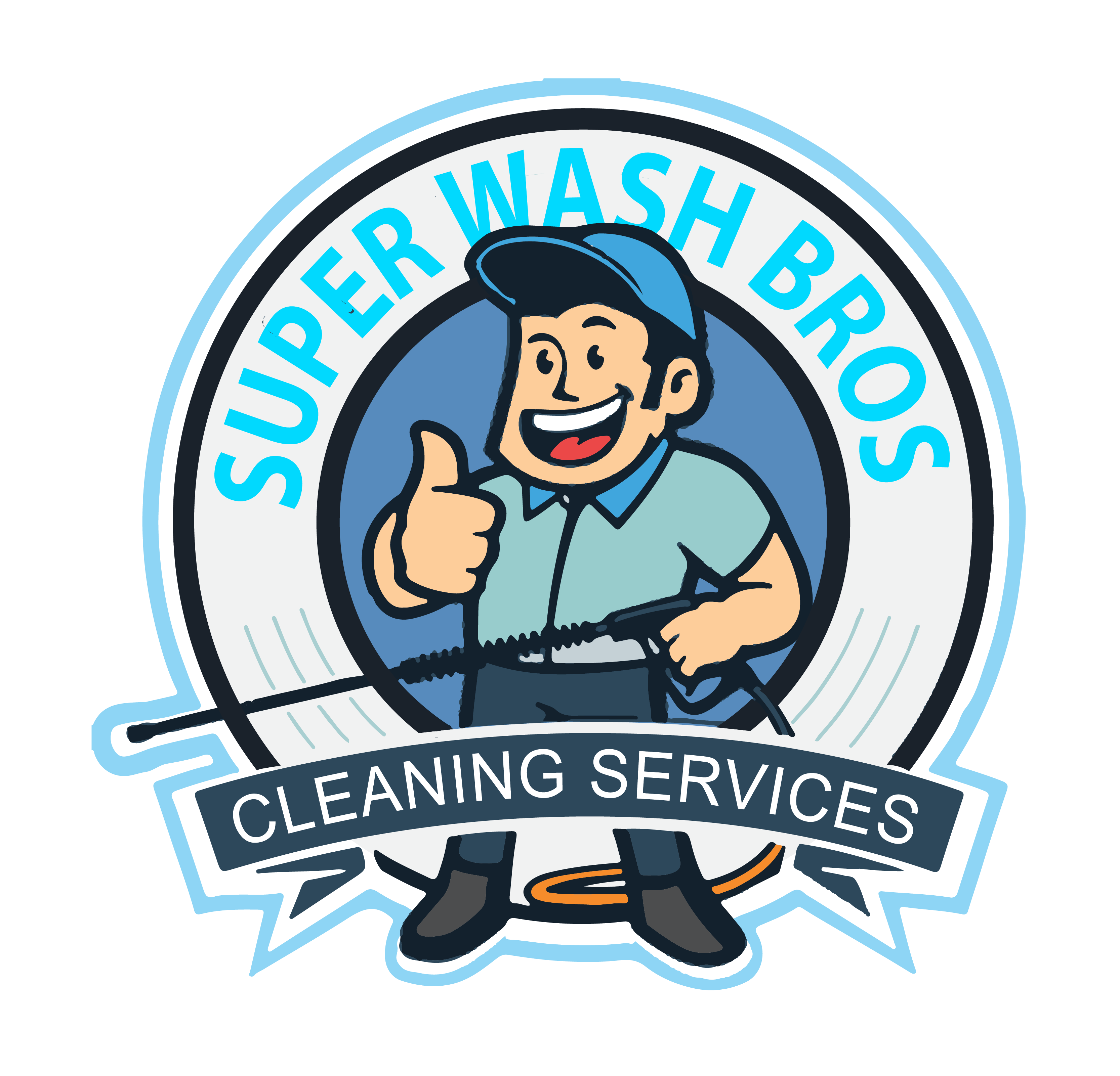Super Wash Bro's logo