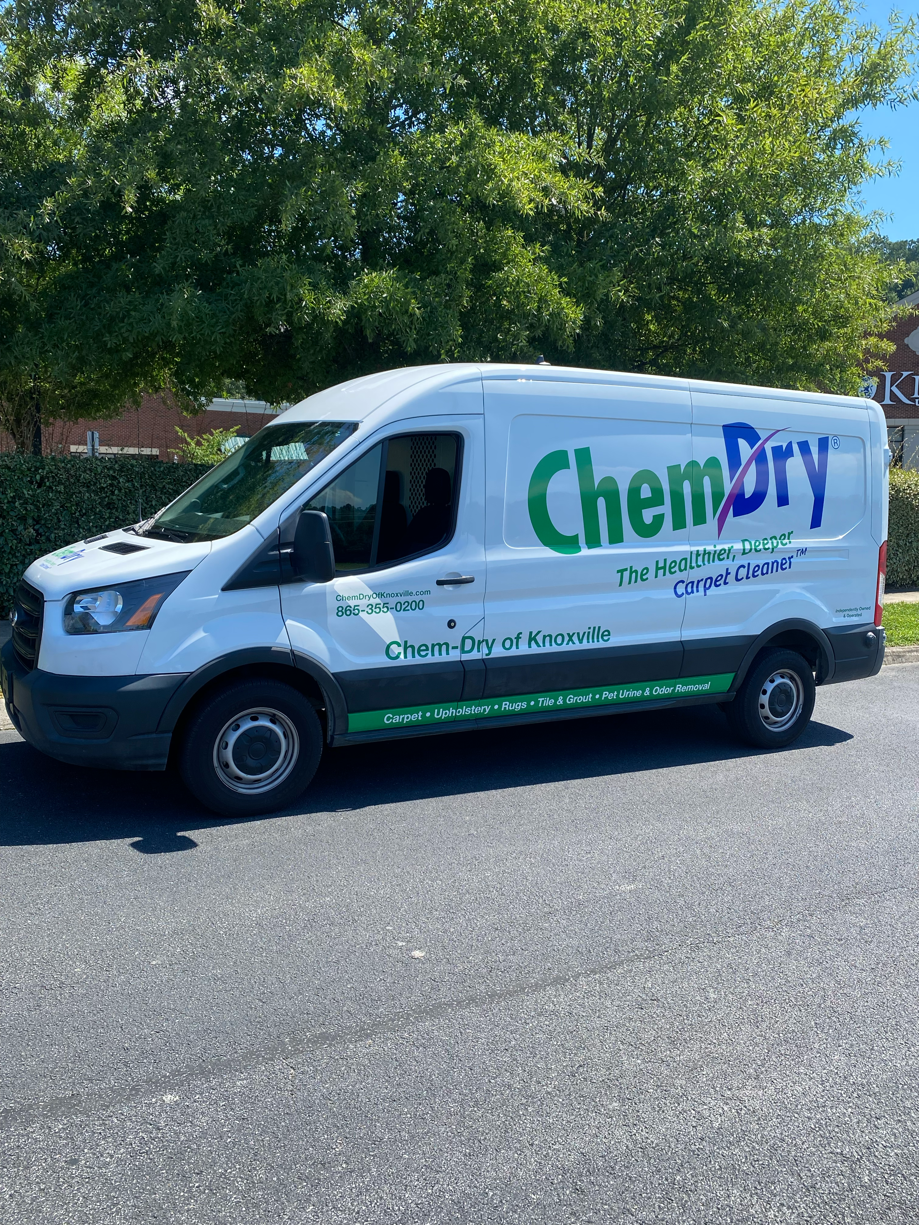 Logo for ChemDry of Knoxville