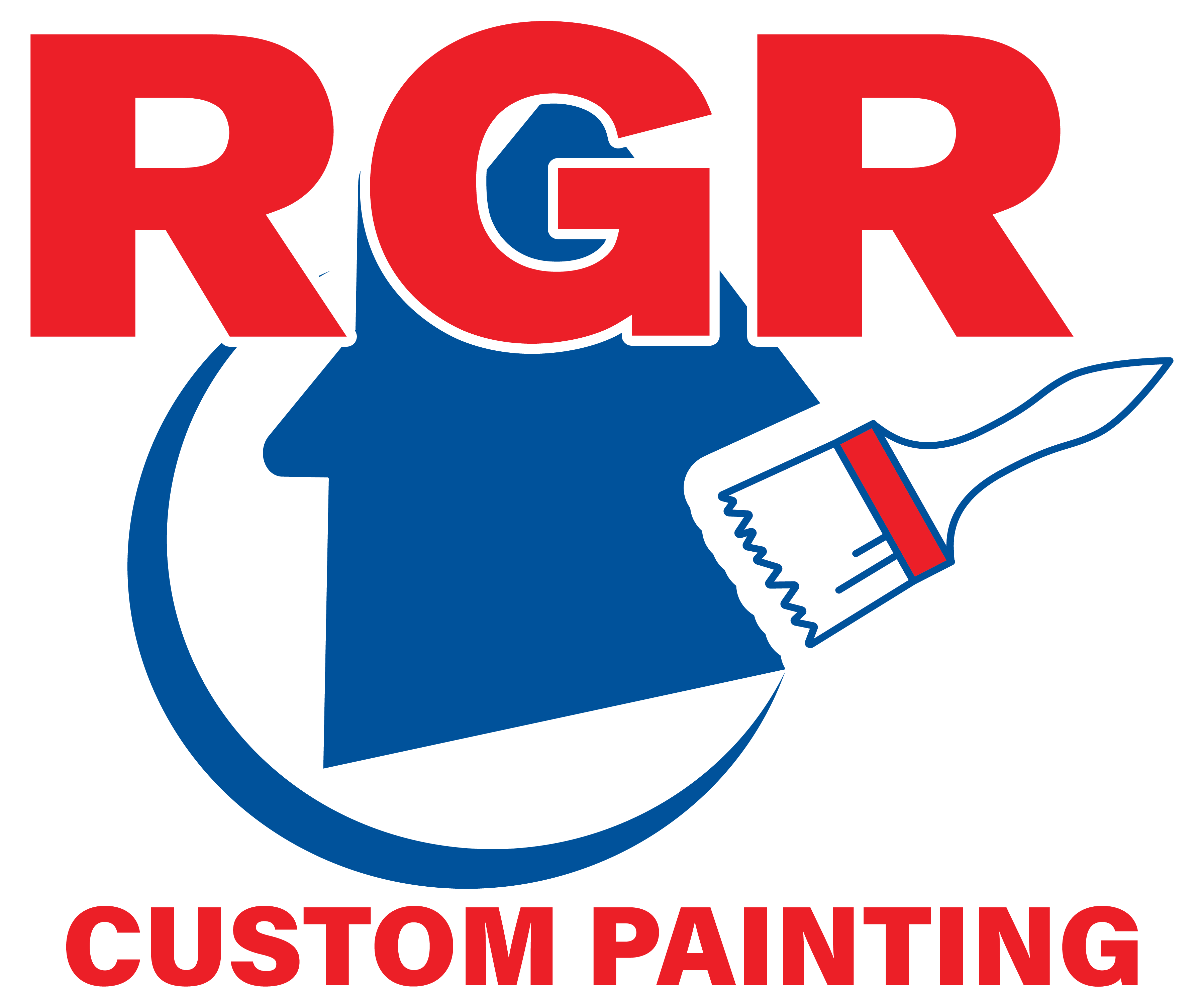 R.G.R Custom Painting logo