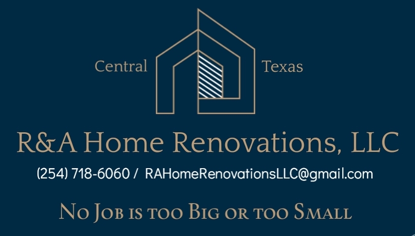 Logo for R&A Home Renovations LLC.