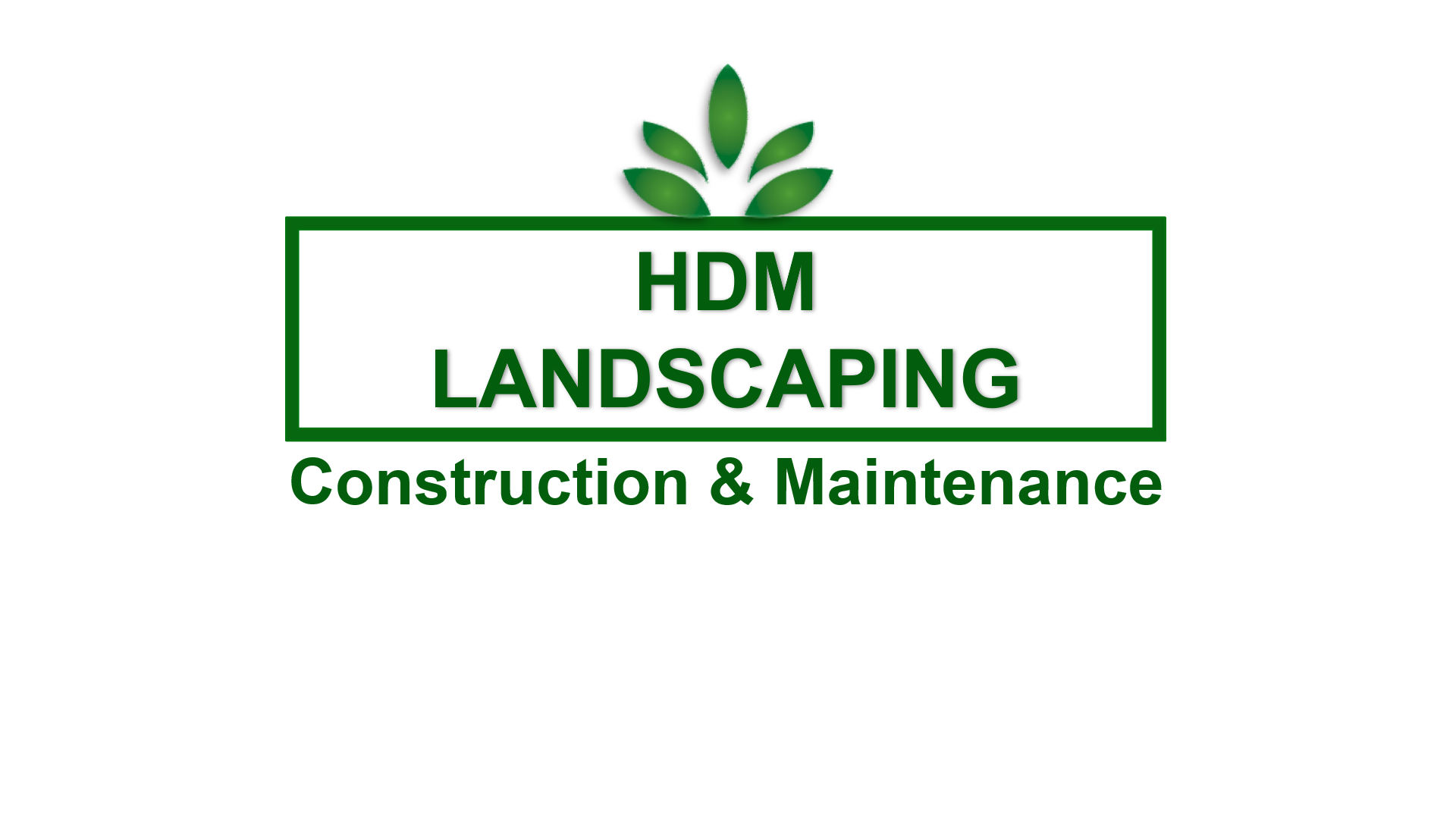 Logo for HDM Landscaping