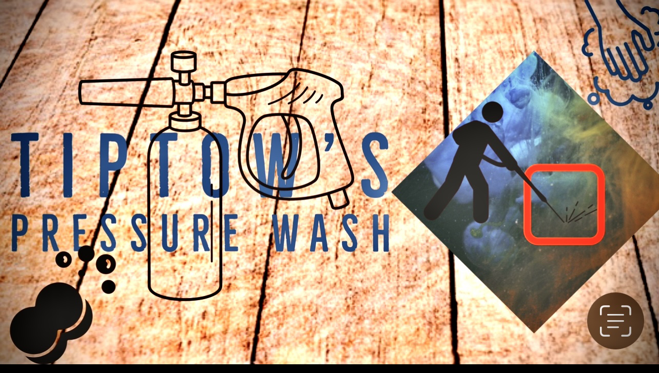 Logo for TipTows Pressure Wash