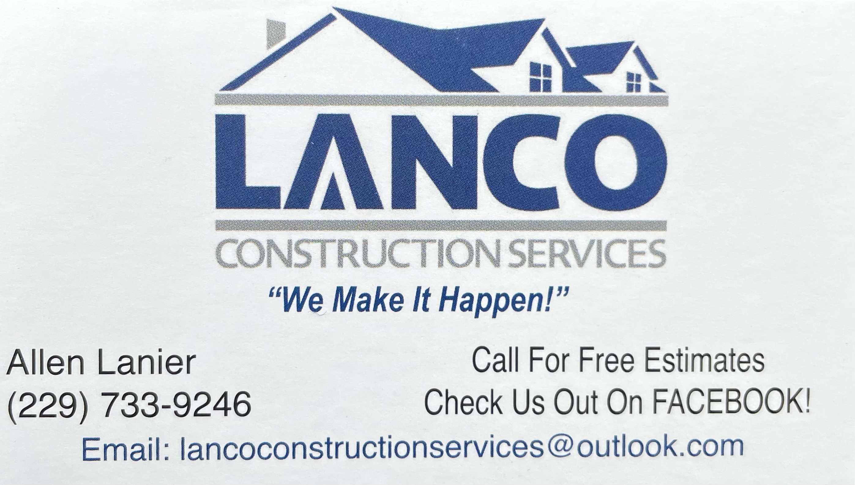 Logo for LANCO Construction Services
