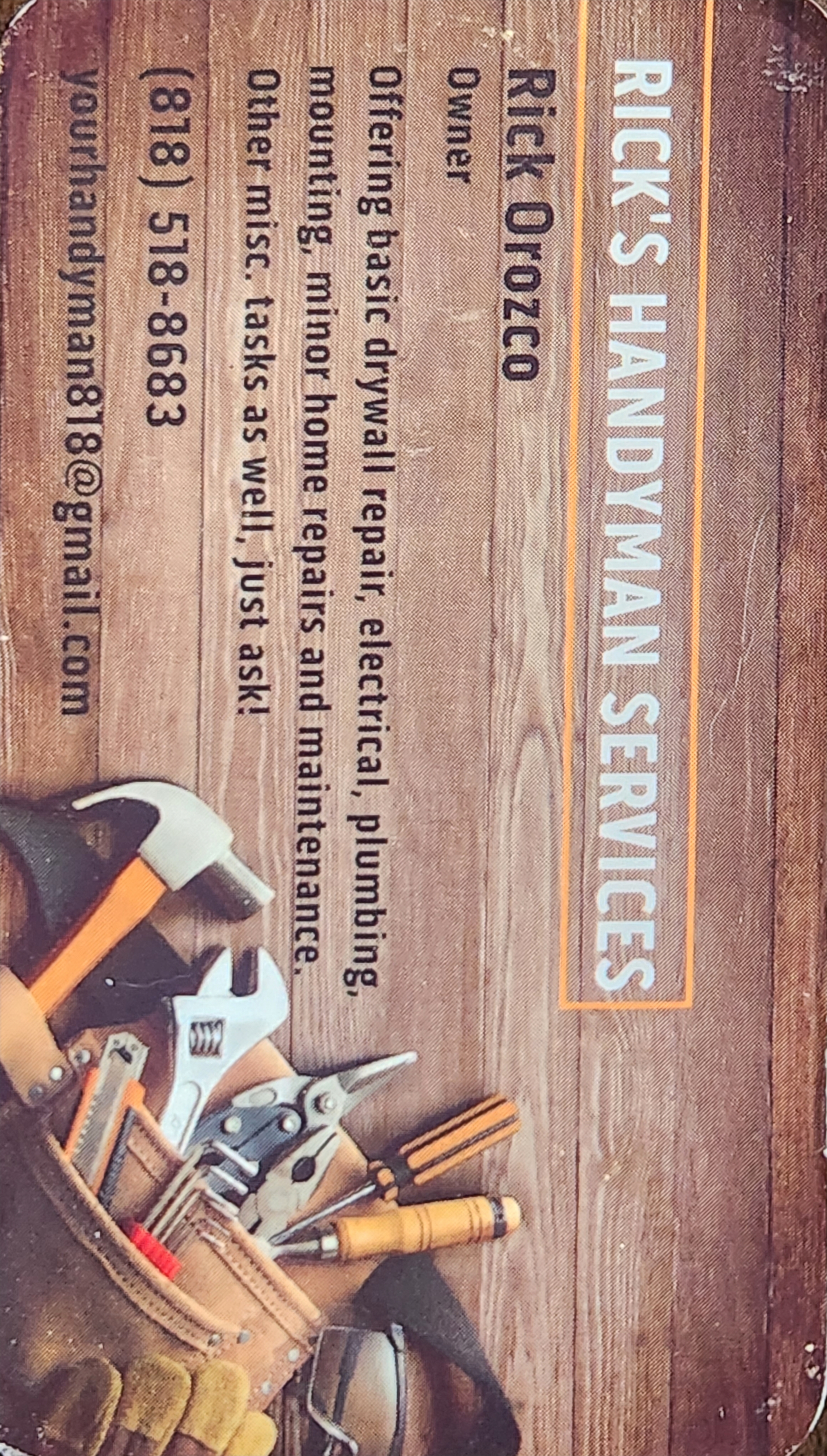 Rick's Handyman Services logo