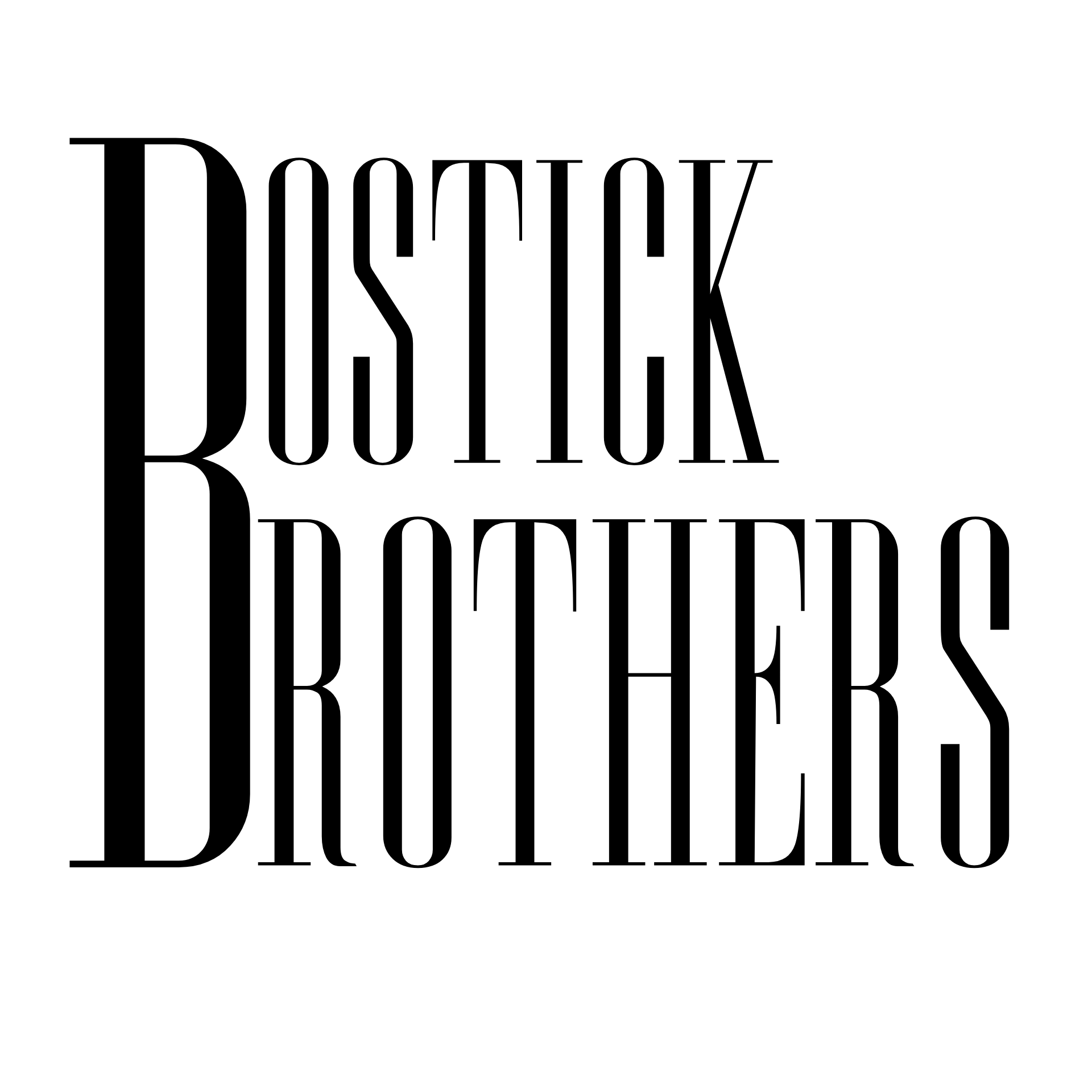 Logo for Bostick Brothers LLC