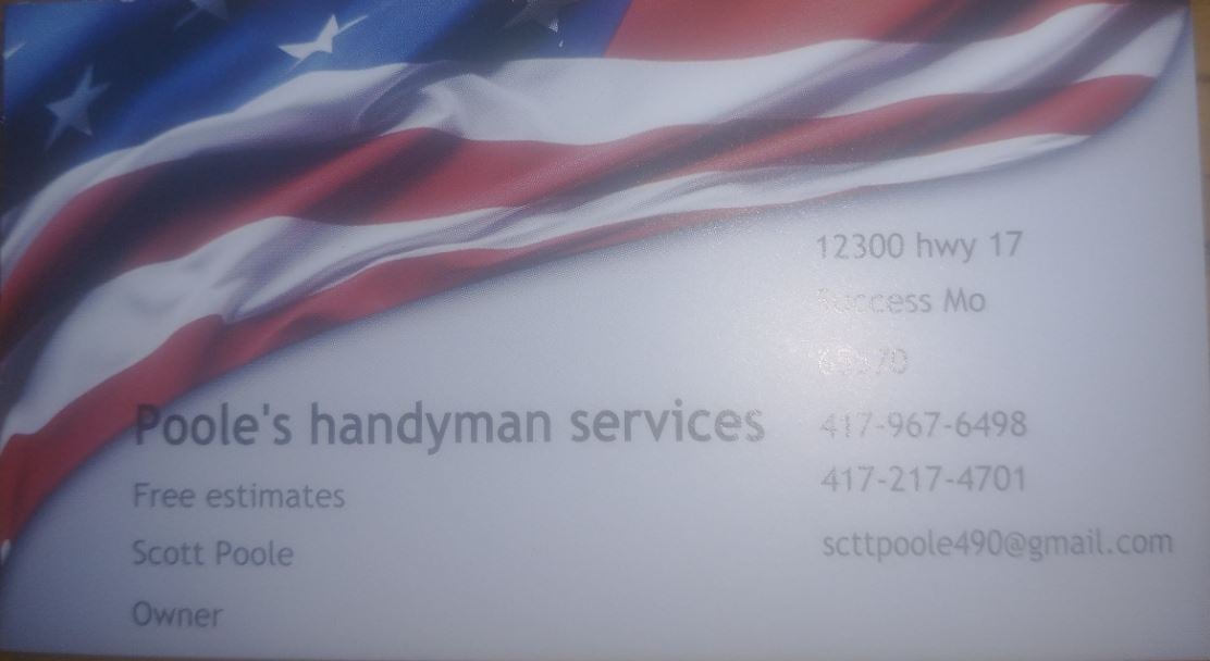 Avatar for Poole's handyman services
