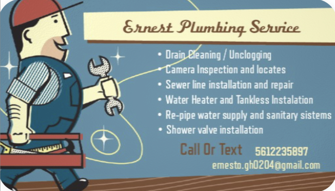 Ernest Plumbing Service logo