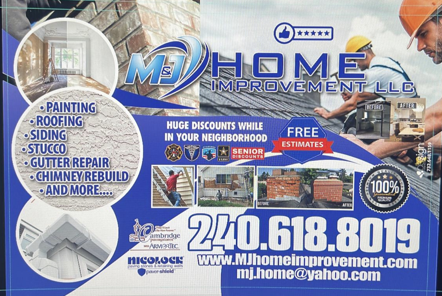 Avatar for M & J Home Improvements