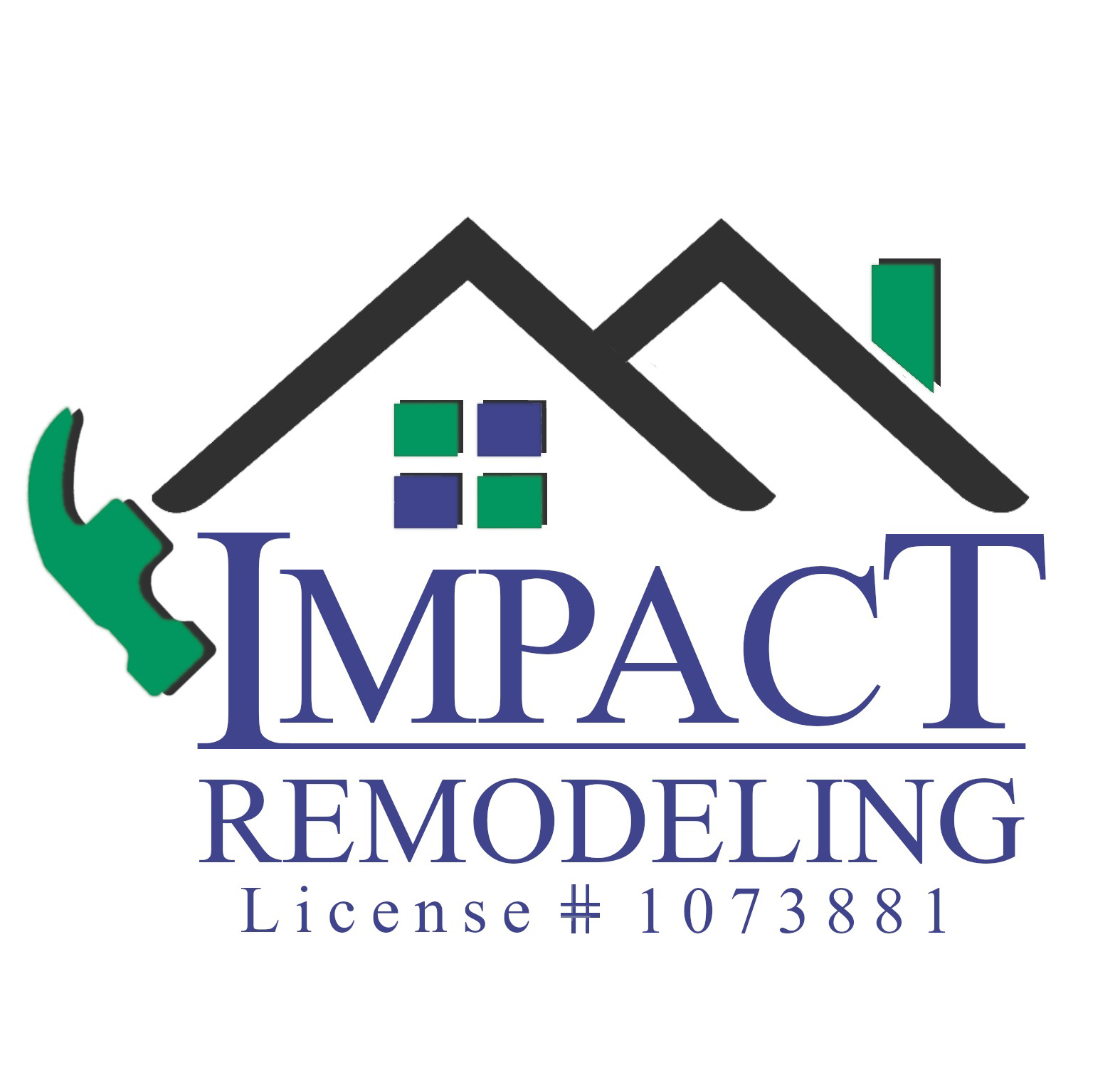 Impact Remodeling logo