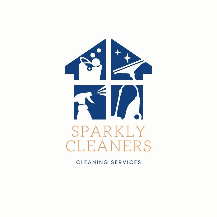 Sparkly Cleaners logo