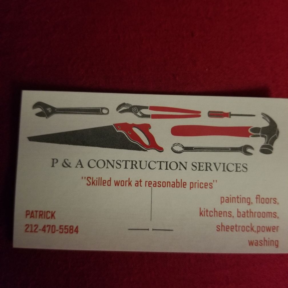 P&A Construction logo