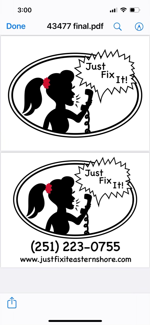 Just Fix It, LLC logo