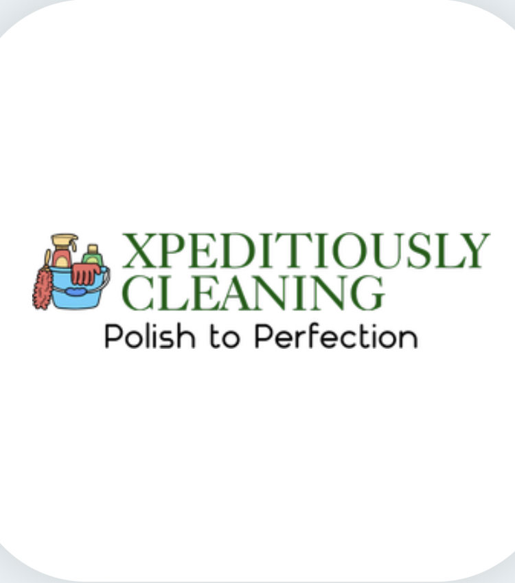 Logo for XPEDITIOUSLY CLEANING