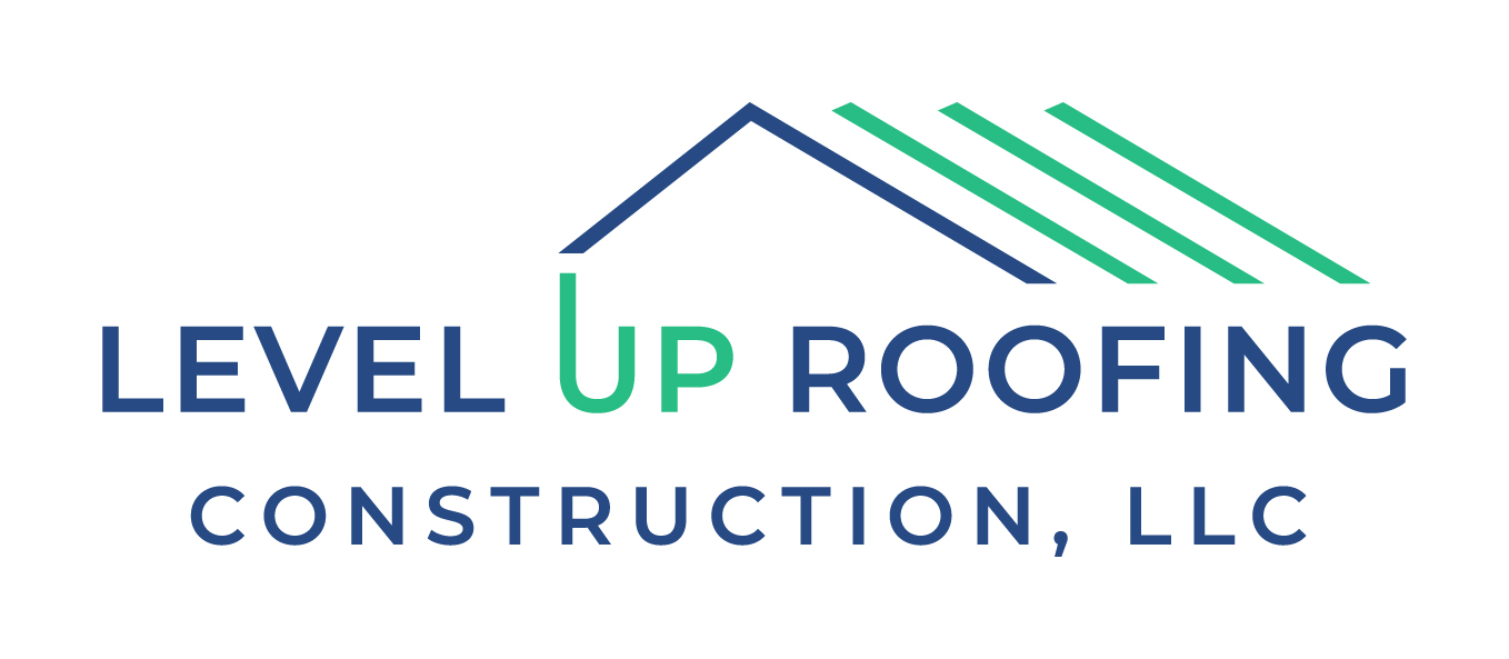 Logo for Level Up Roofing and Construction