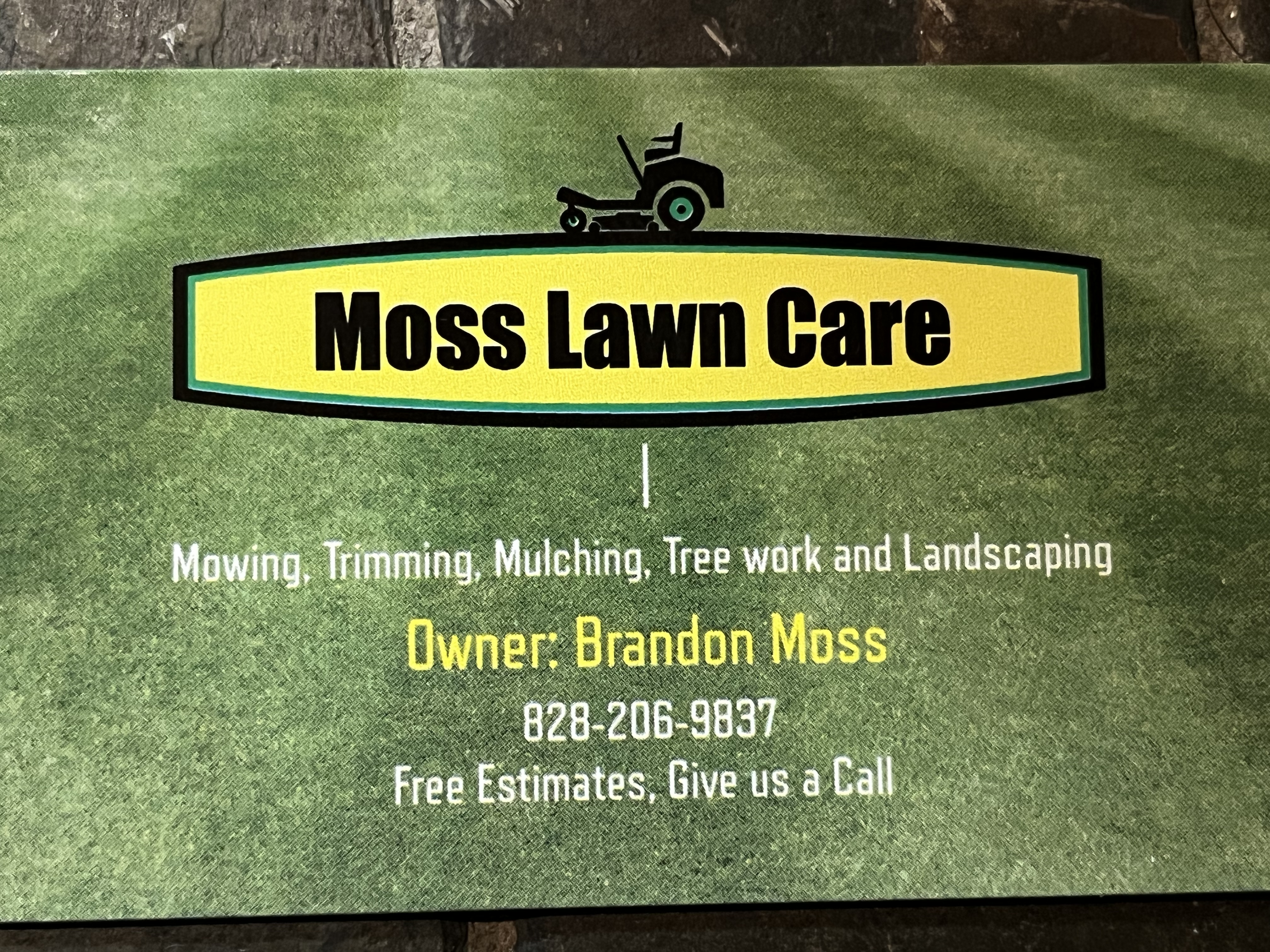 Logo for Moss Lawn Care & Landscaping