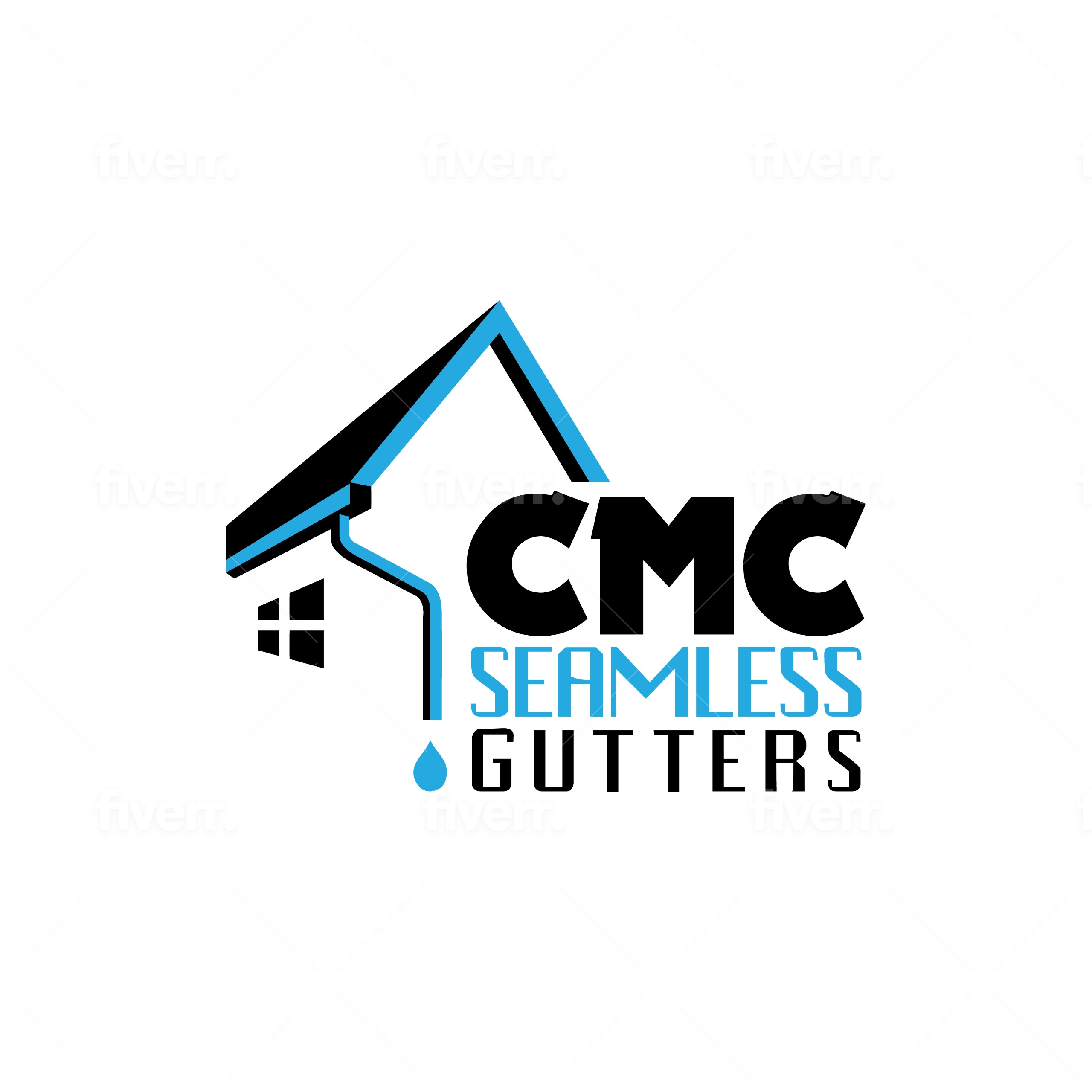 Logo for CMC Seamless Gutters