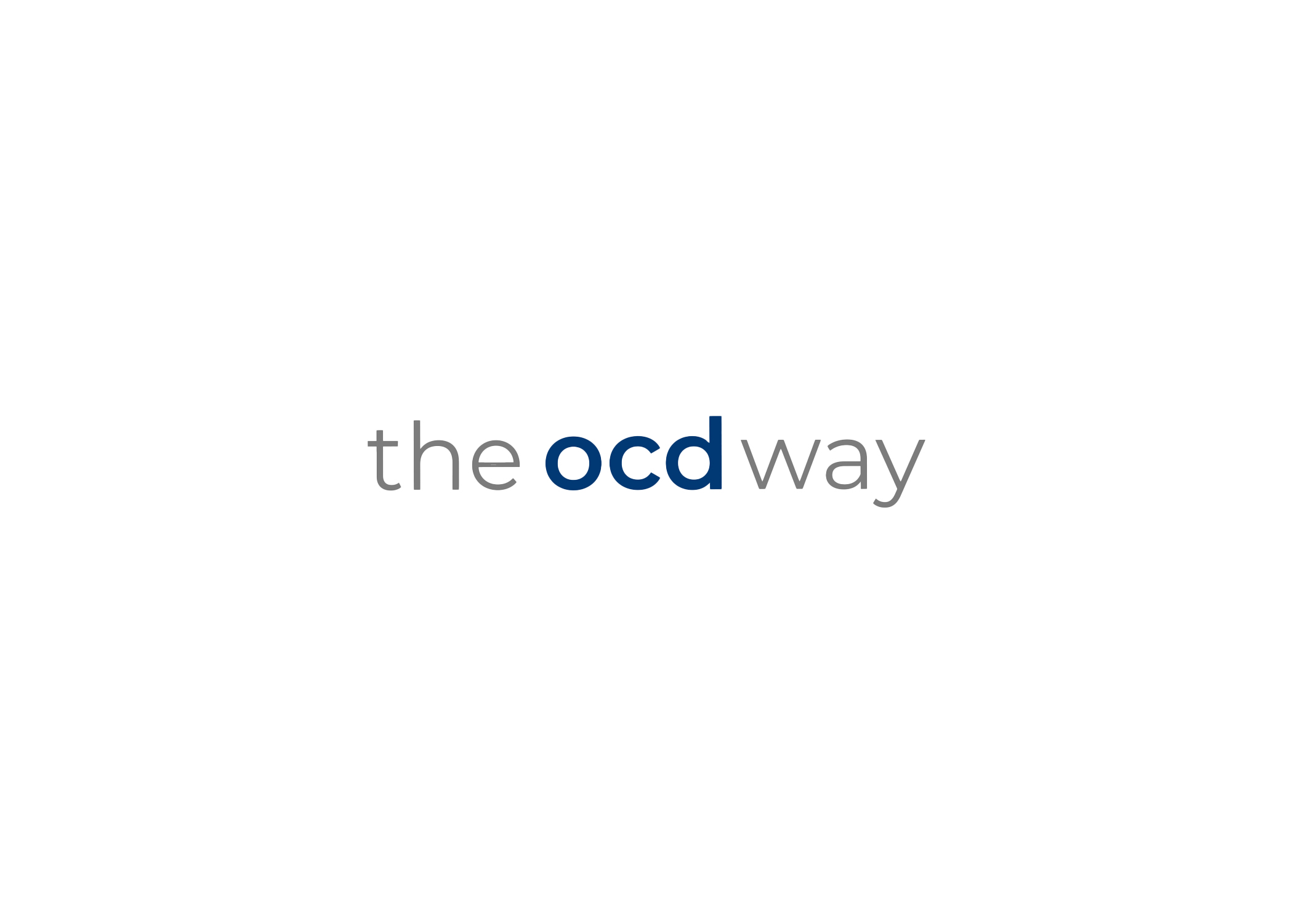 Avatar for The OCD Way
