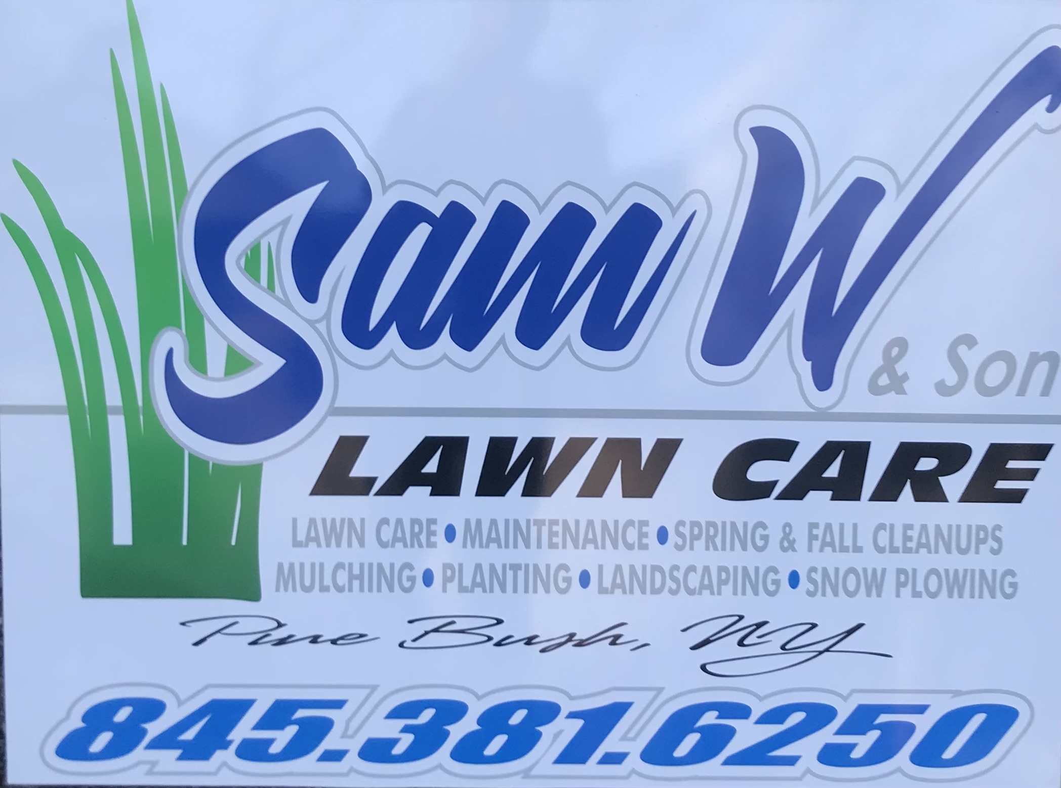 Logo for Sam W & Son Lawncare LLC