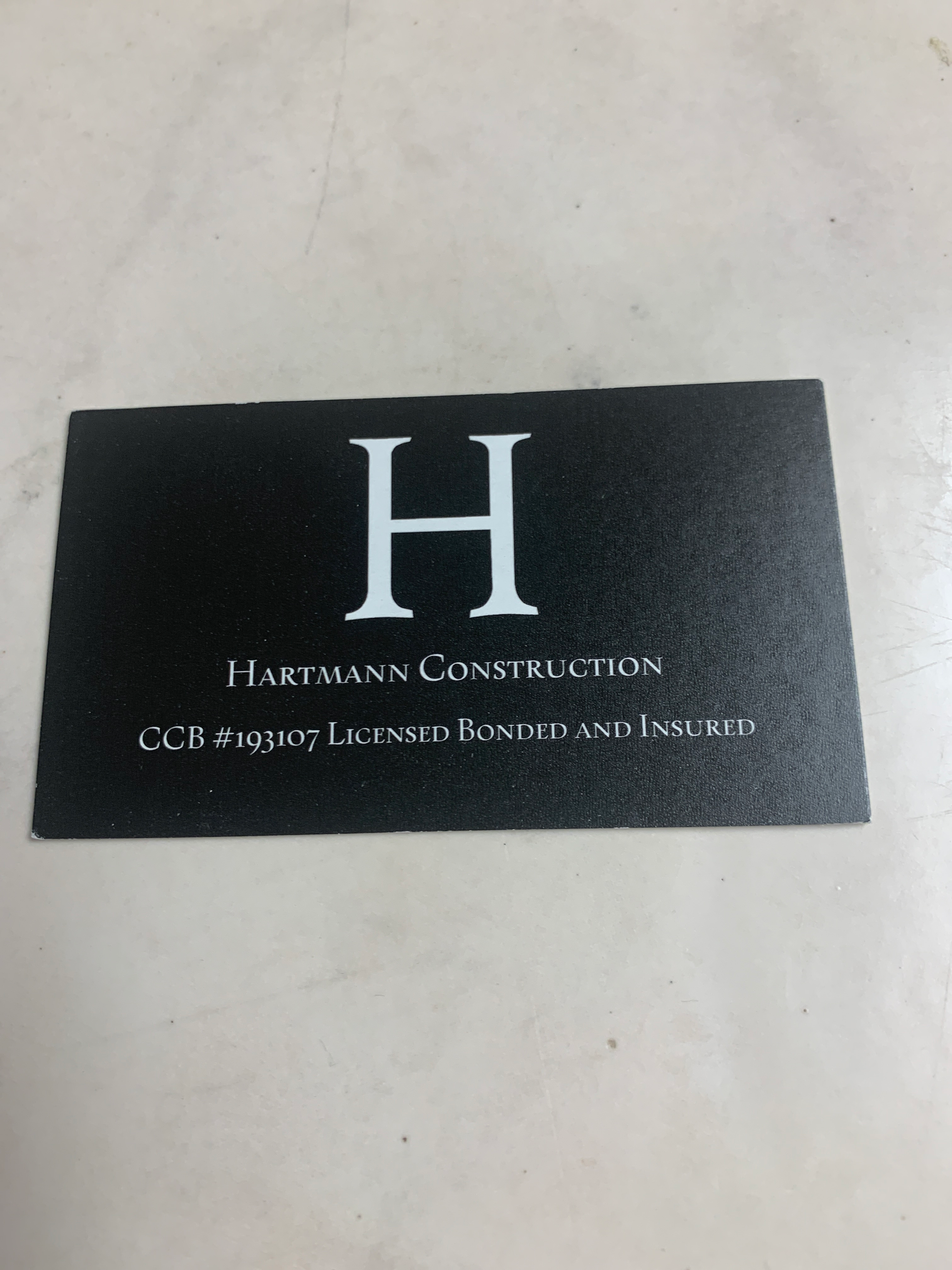 Avatar for Hartmann Construction