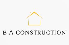 Logo for B A Construction