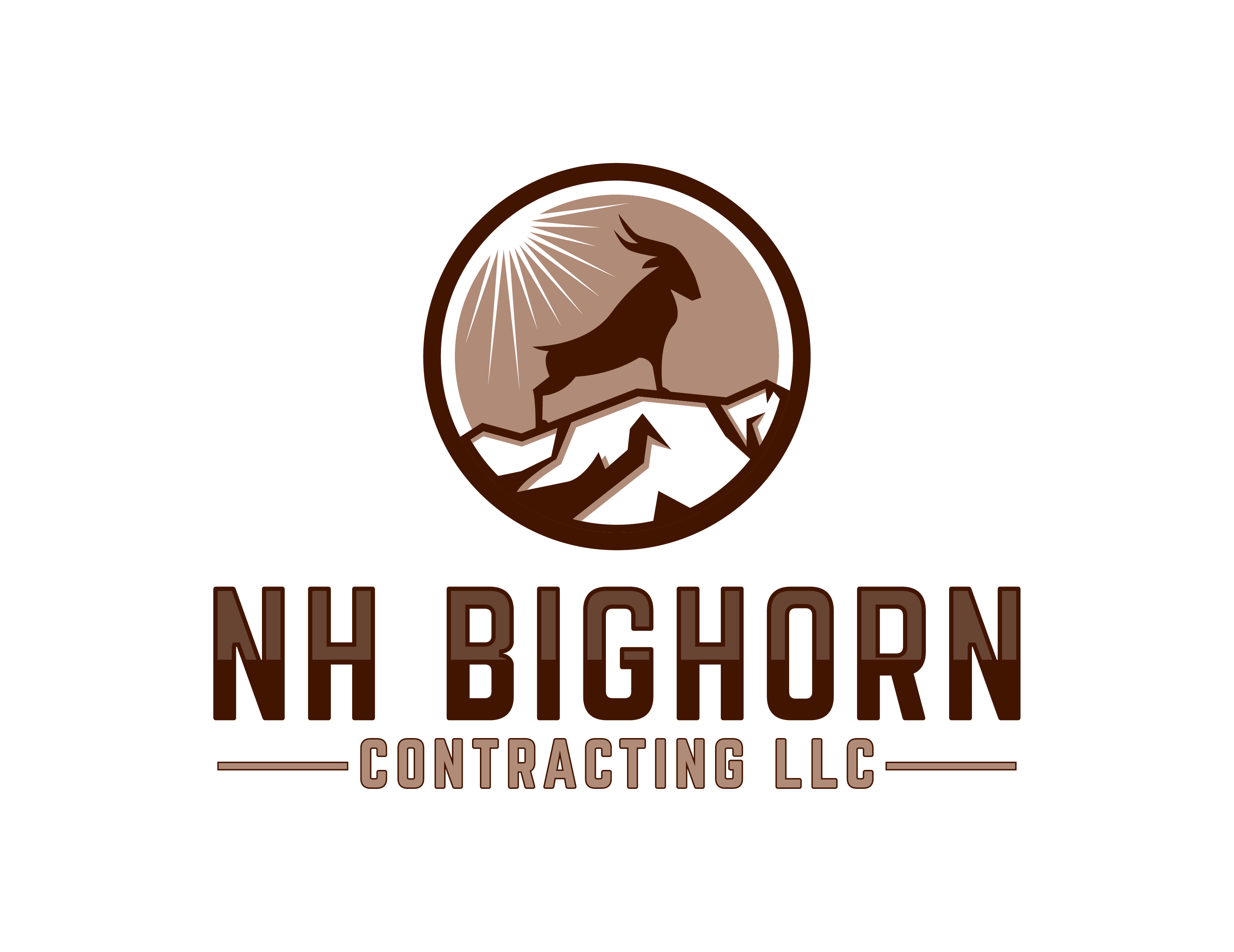 NH Bighorn Contracting logo