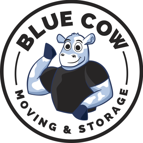 Blue Cow Moving & Storage logo