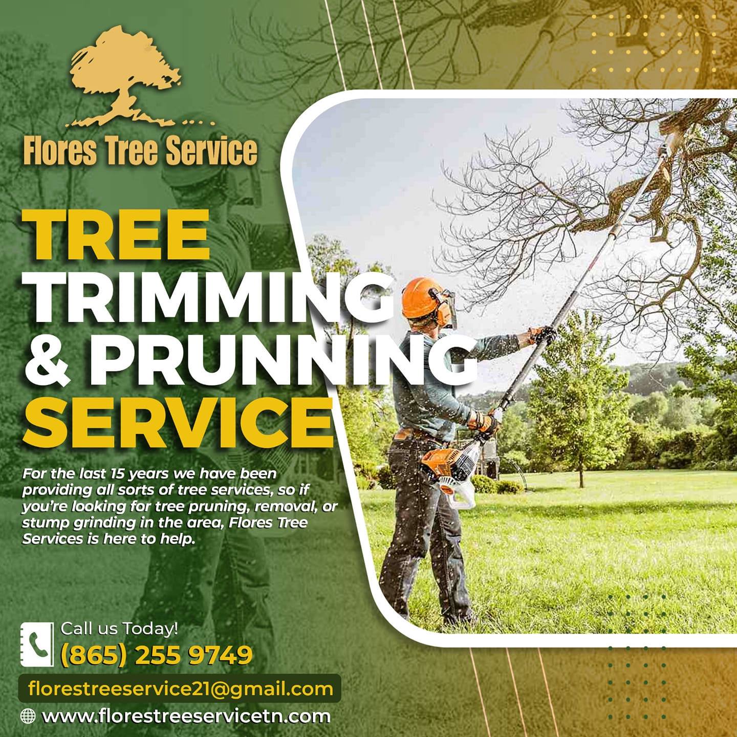 Logo for Flores Tree Service