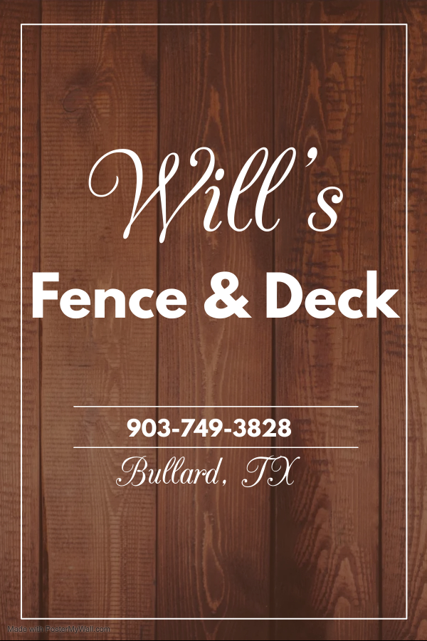 Logo for Will's Fence & Deck
