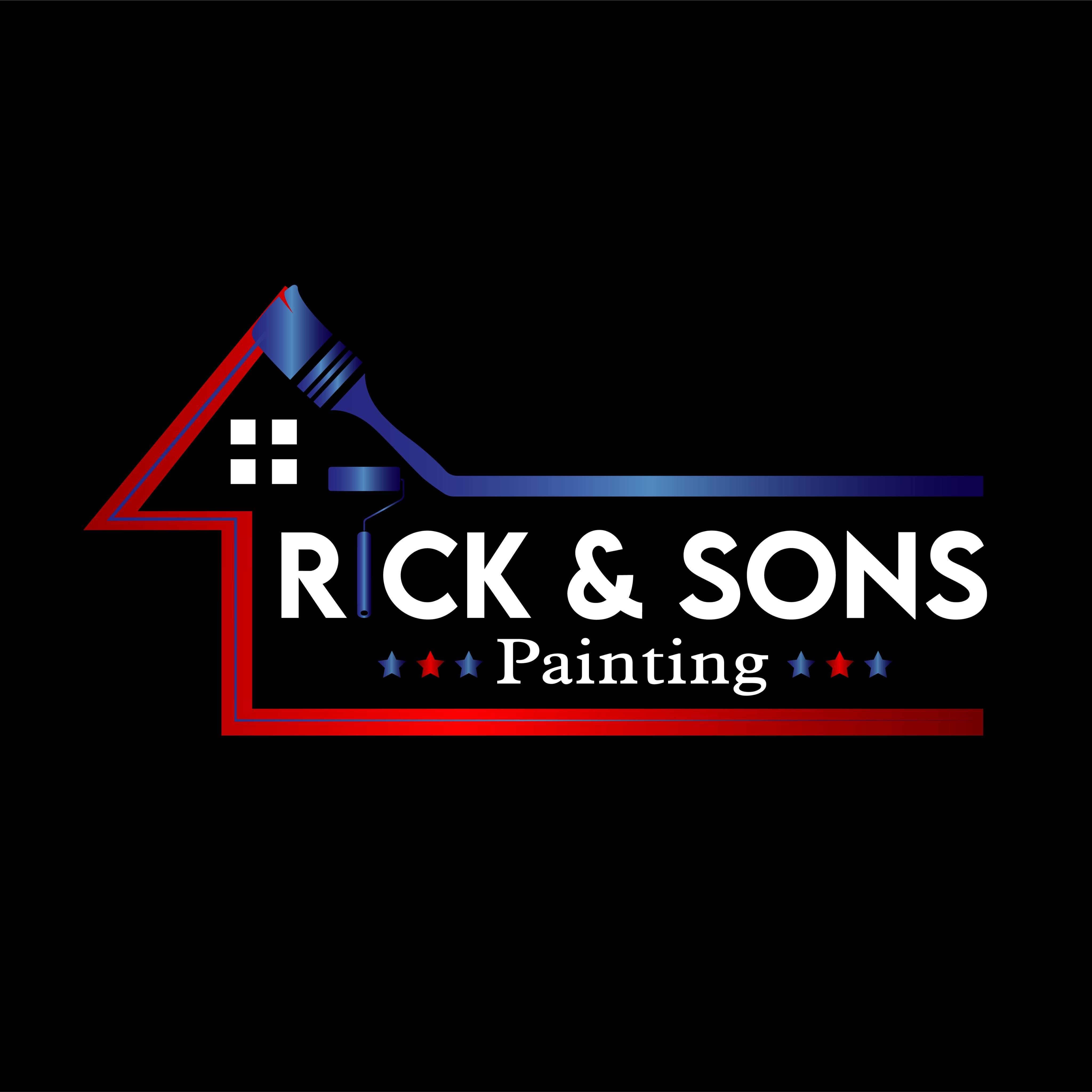 Logo for Rick and Sons Painting