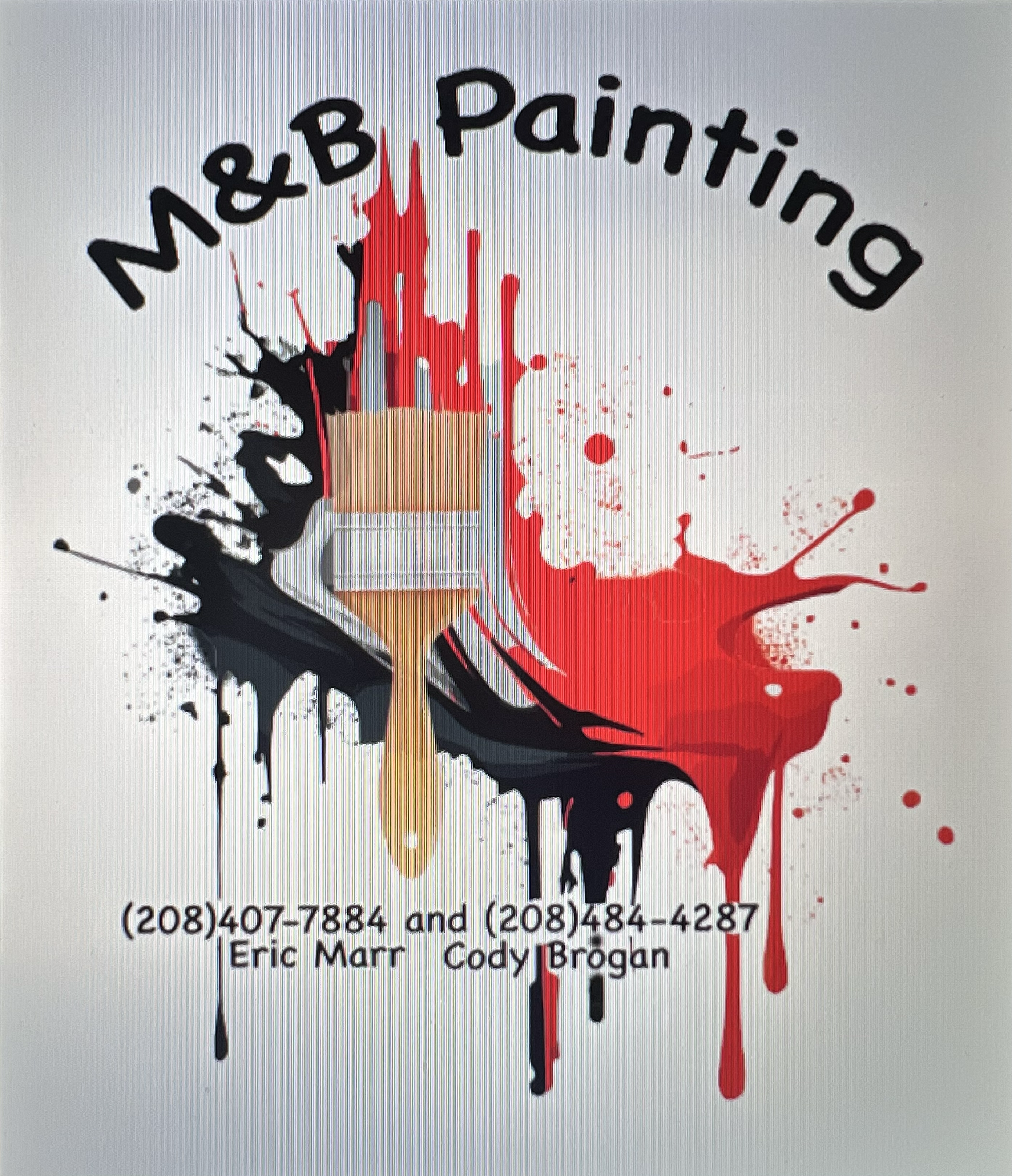 Logo for M & B Painting