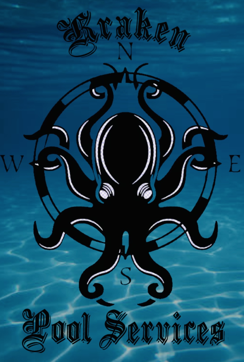 Kraken Pool Services logo