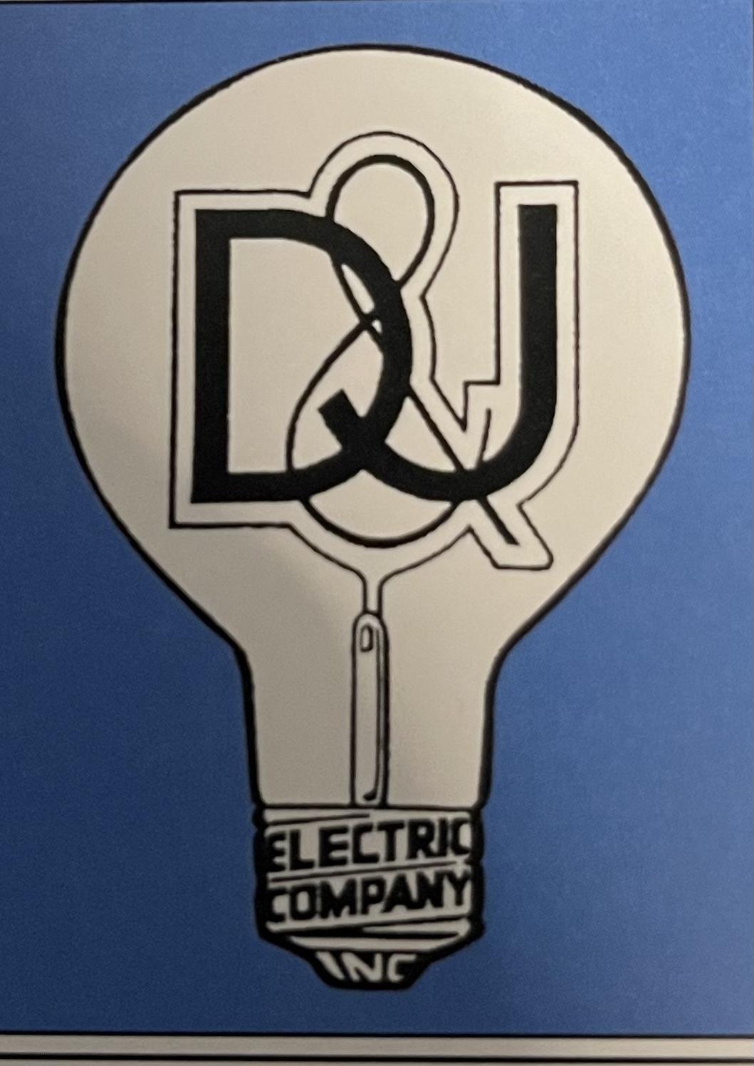 Logo for D & J Electric Company