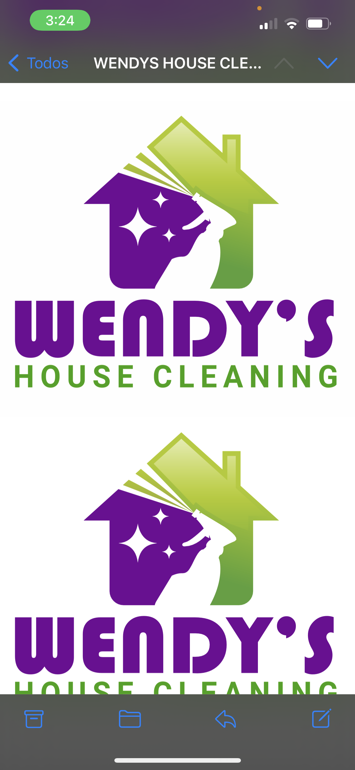 Wendy's House Cleaning Services logo