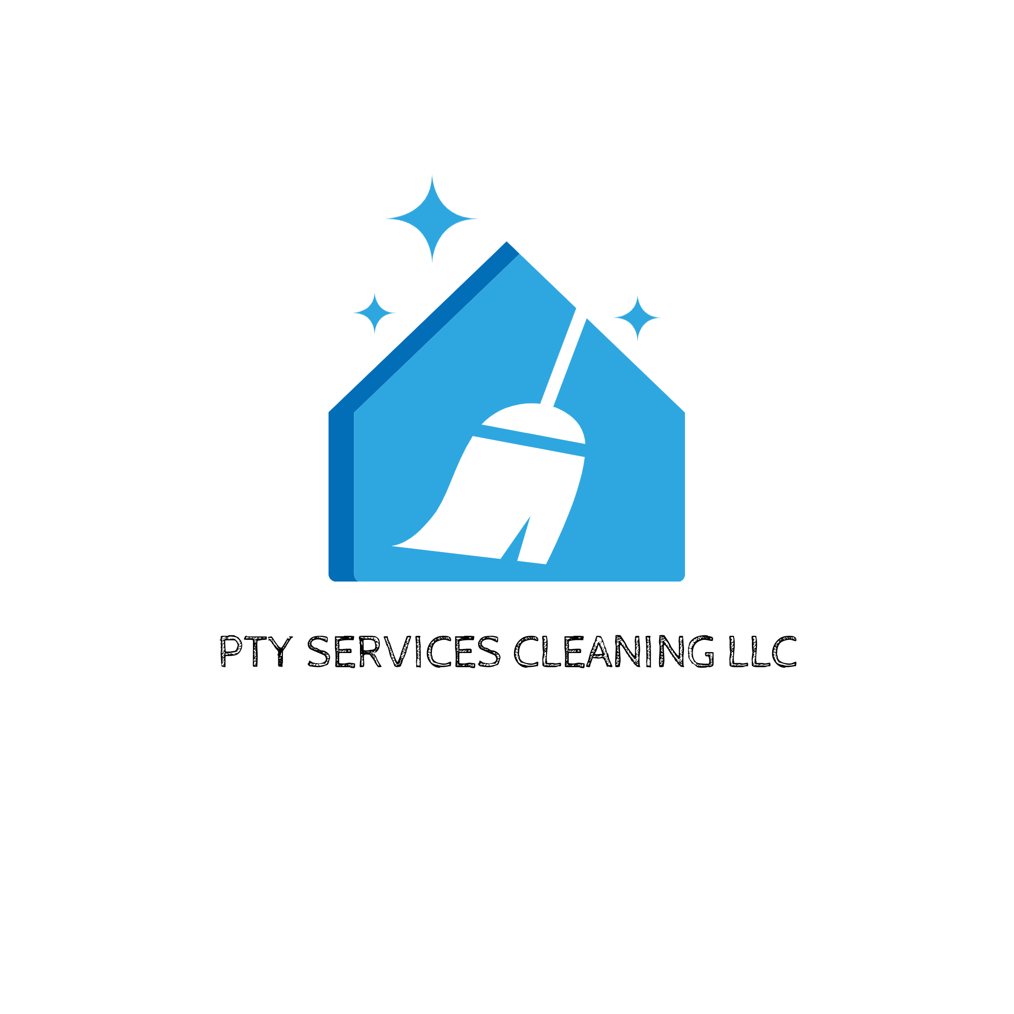 Logo for PTY Services Cleaning LLC