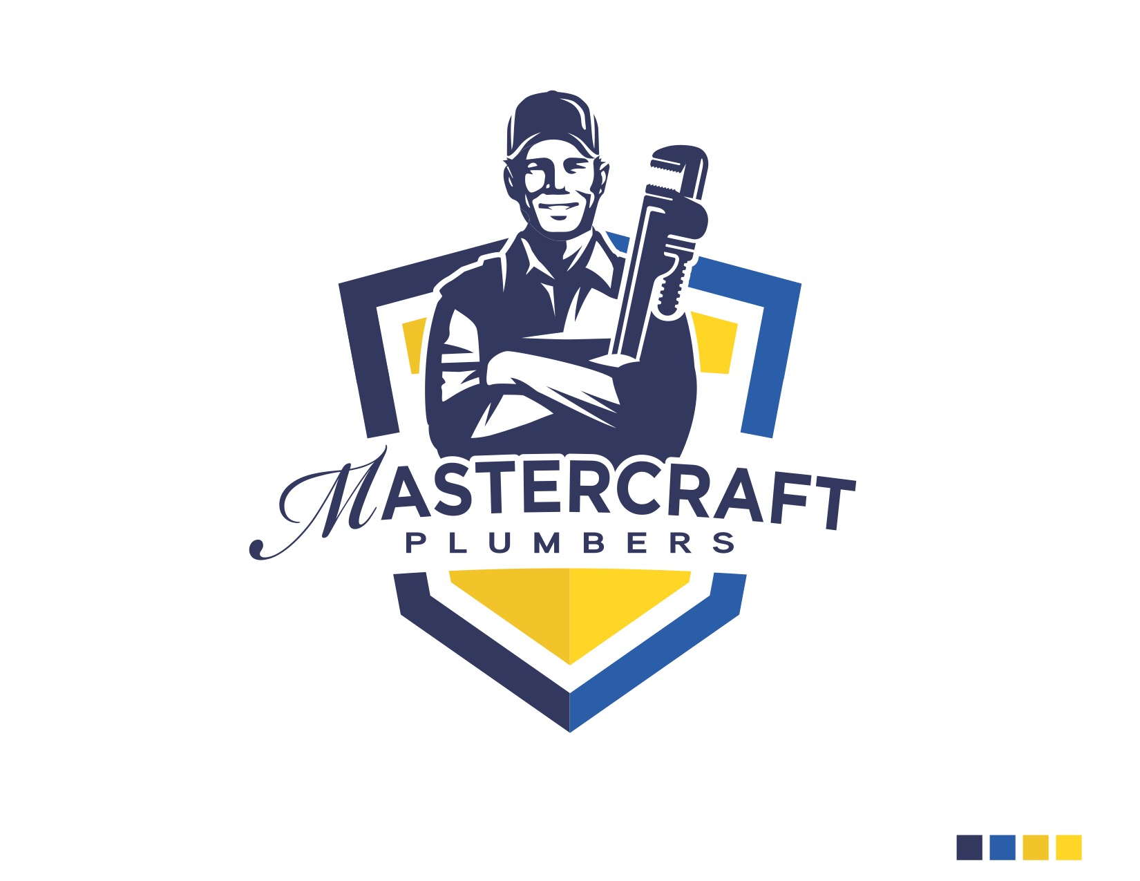 MASTERCRAFT PLUMBERS logo