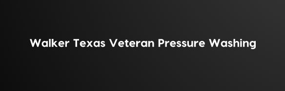 Logo for Texas Veteran Pressure Washing
