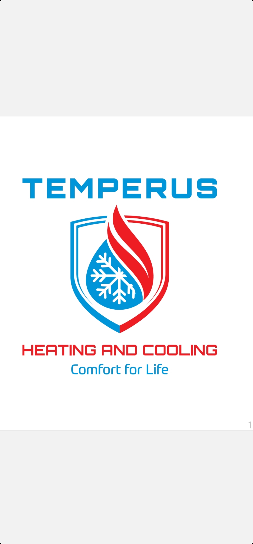 Temperus Heating & Cooling logo