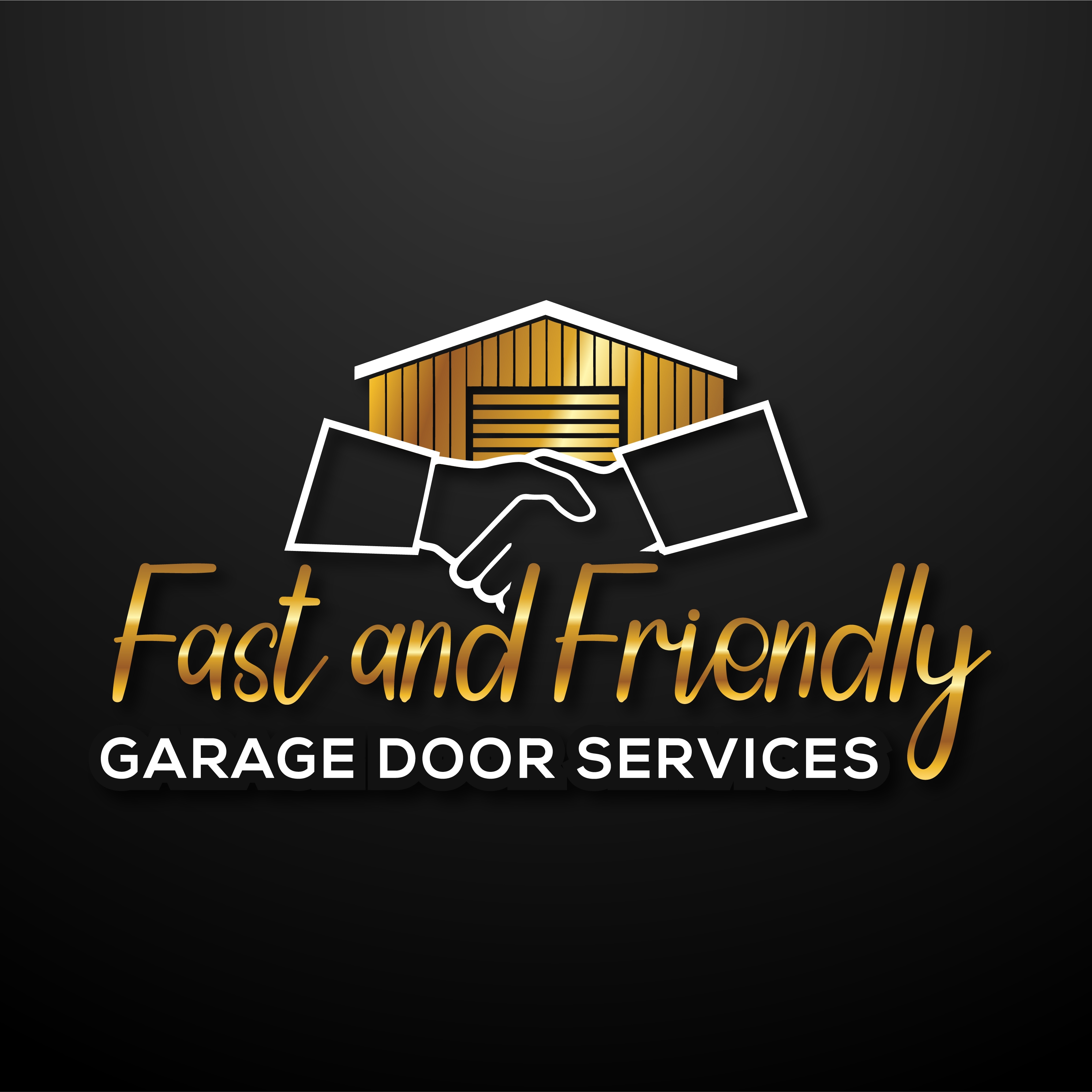 Fast and Friendly Garage Door Service Repair and Sales logo