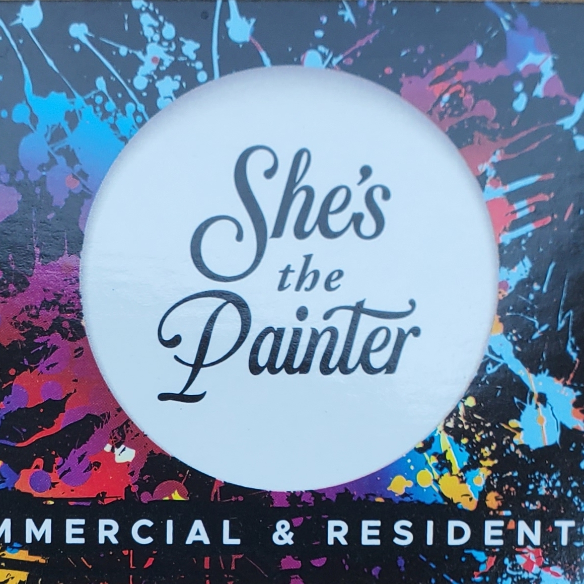 She's The Painter logo