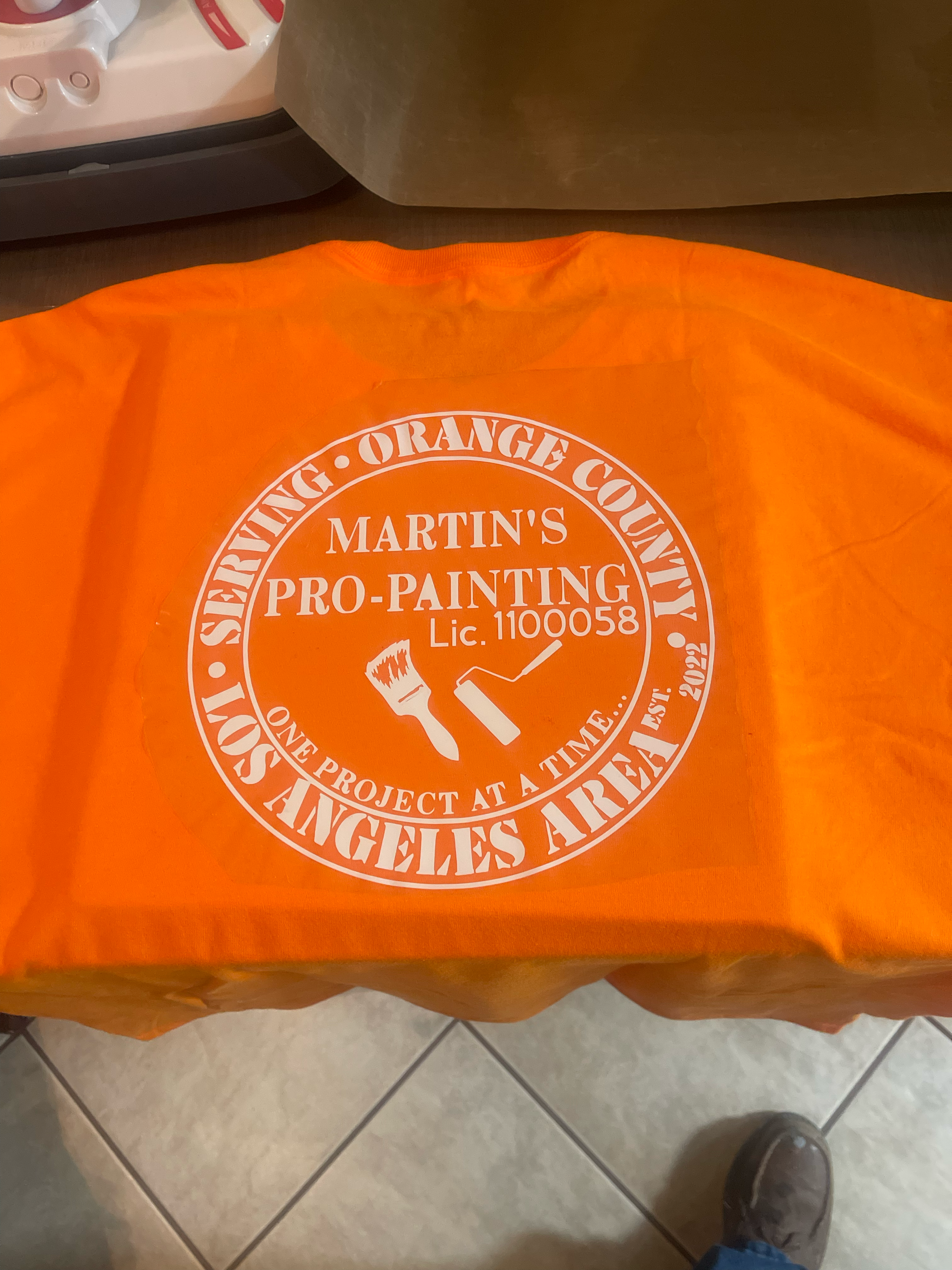 Martin's Pro Painting logo