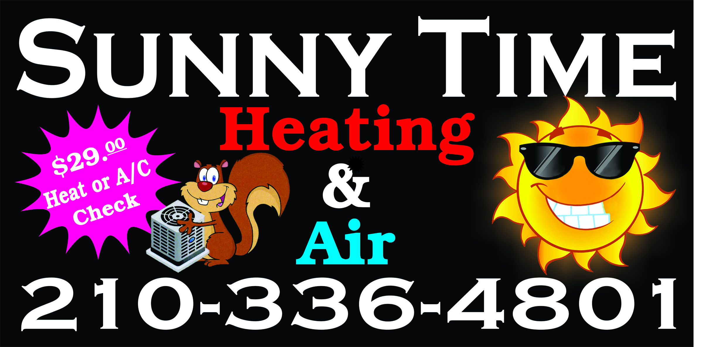 Logo for Sunny Time Heating and Air