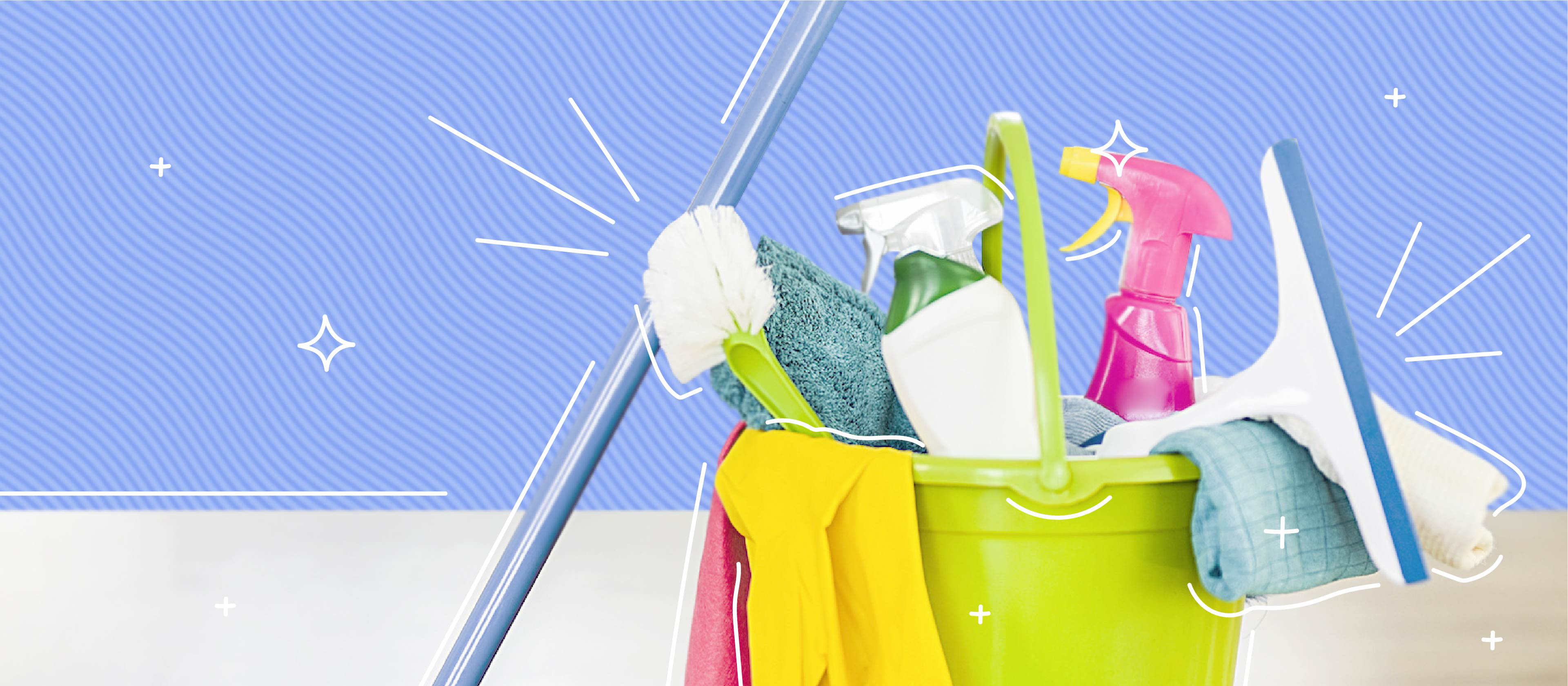 Logo for Marta cleaning services