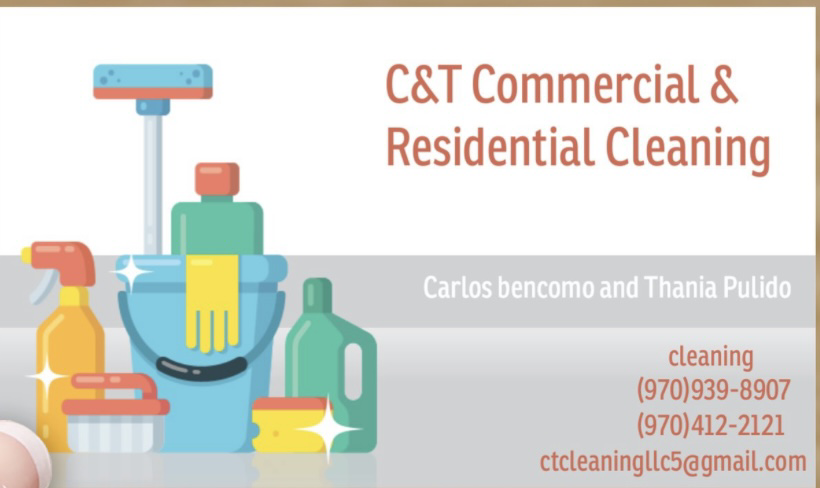 Logo for C&T Cleaning LLC