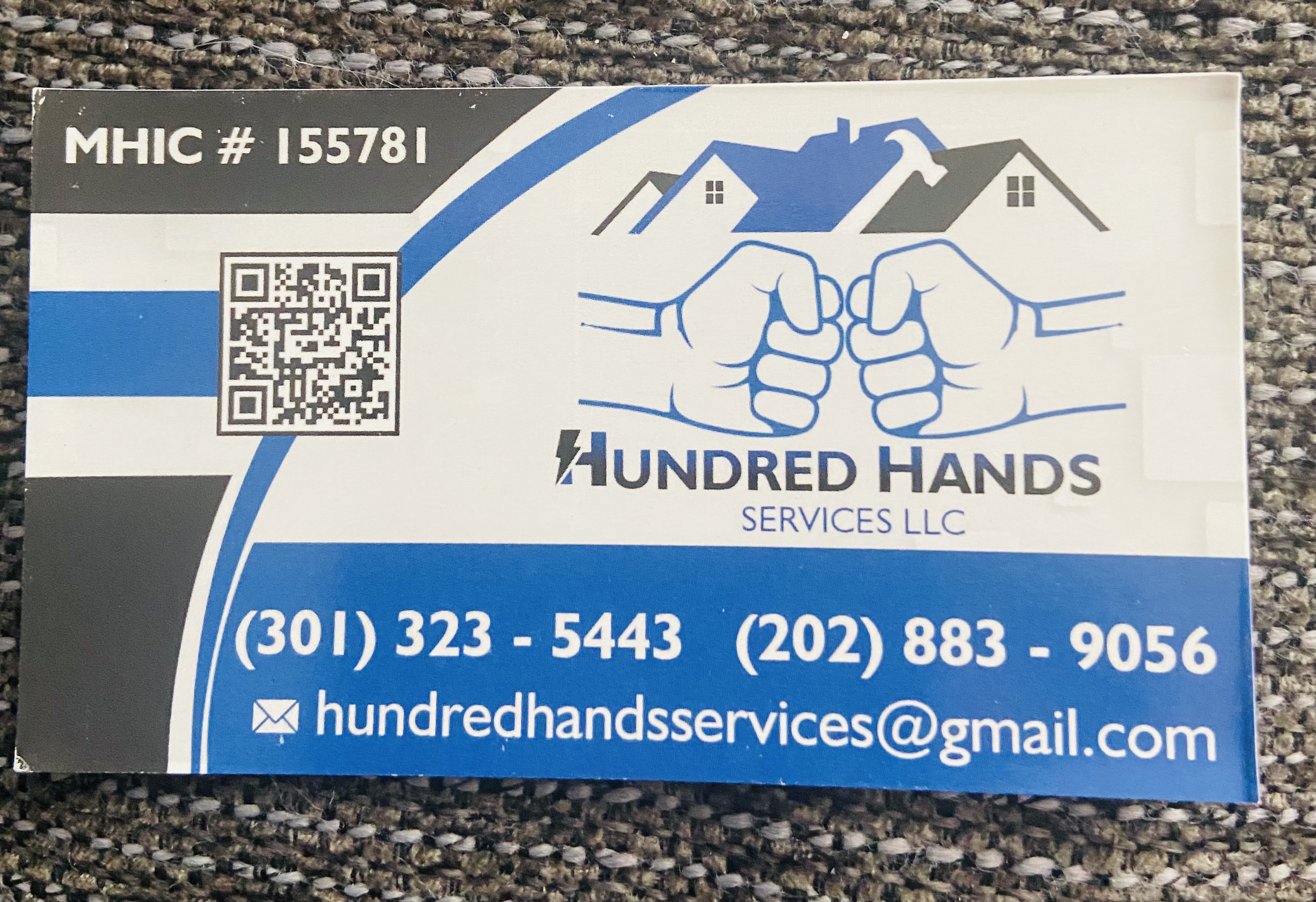 Hundred Hands Services LLC. logo