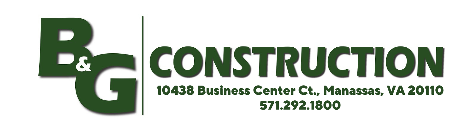 B&G Construction logo