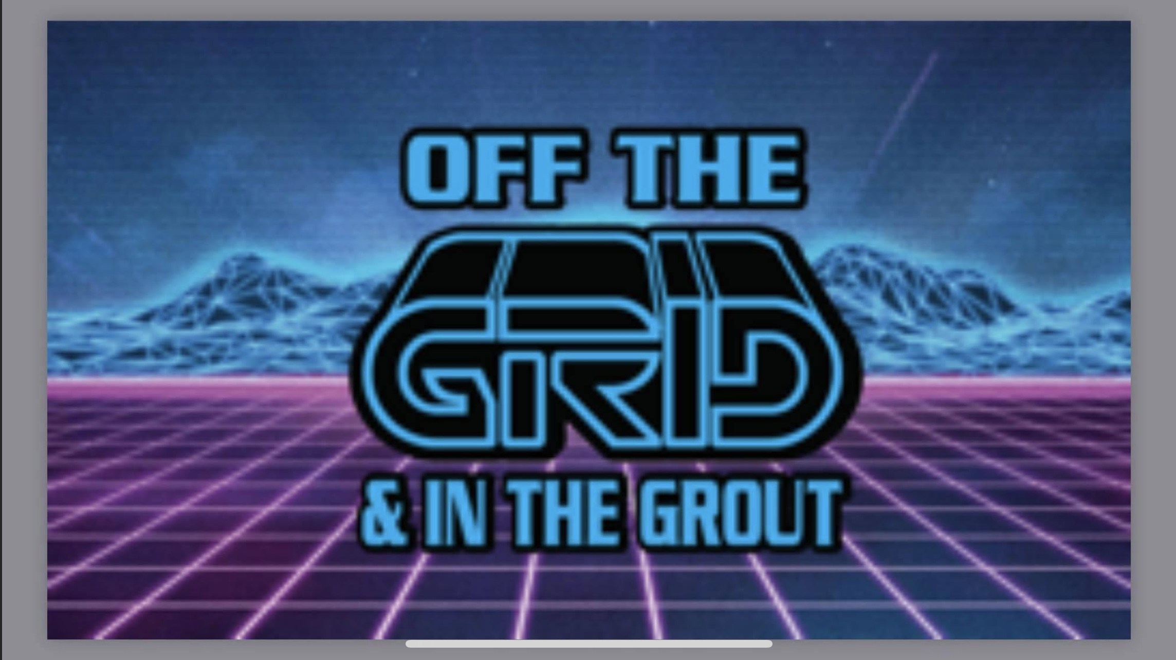 Off The Grid And In The Grout logo