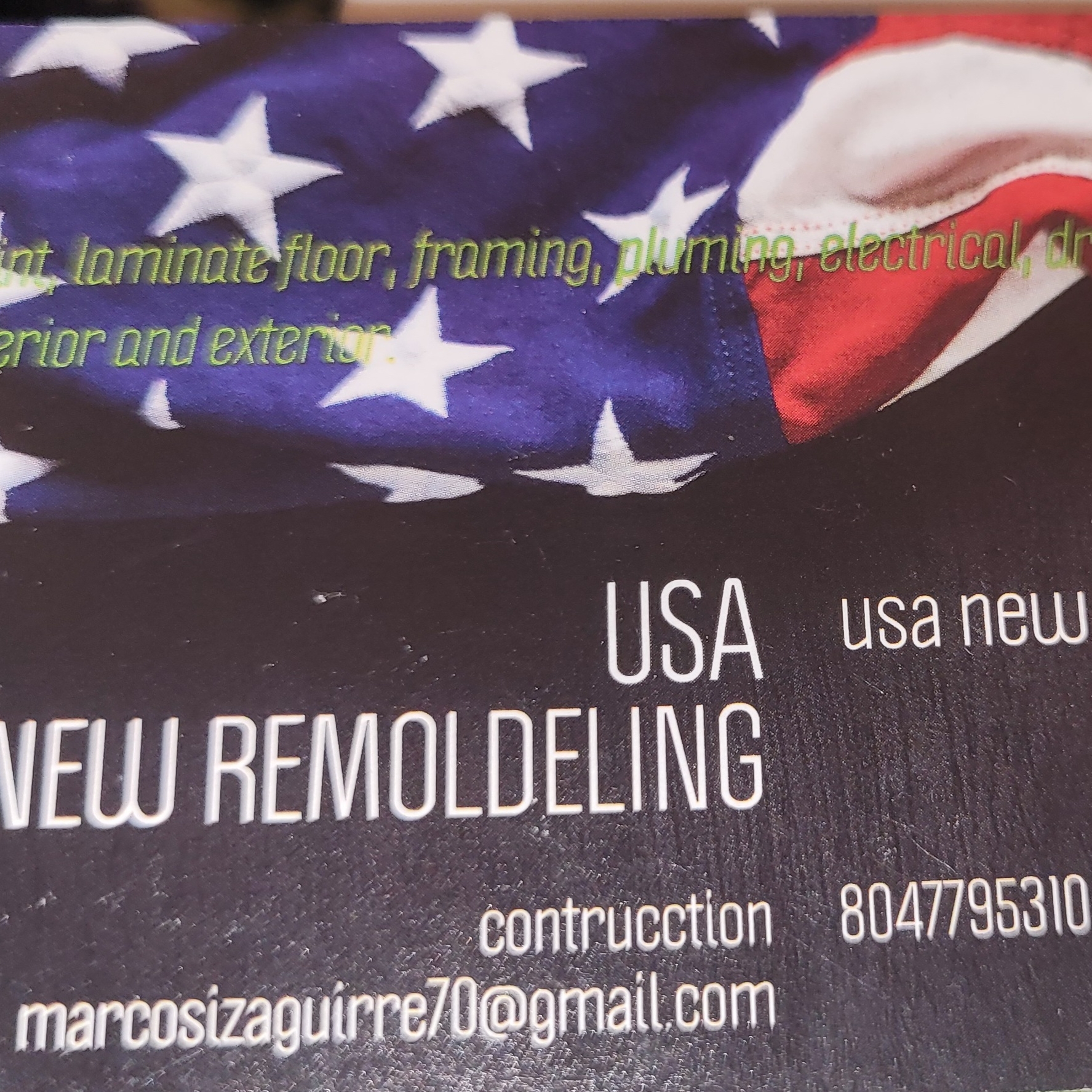 USA New Remodeling logo