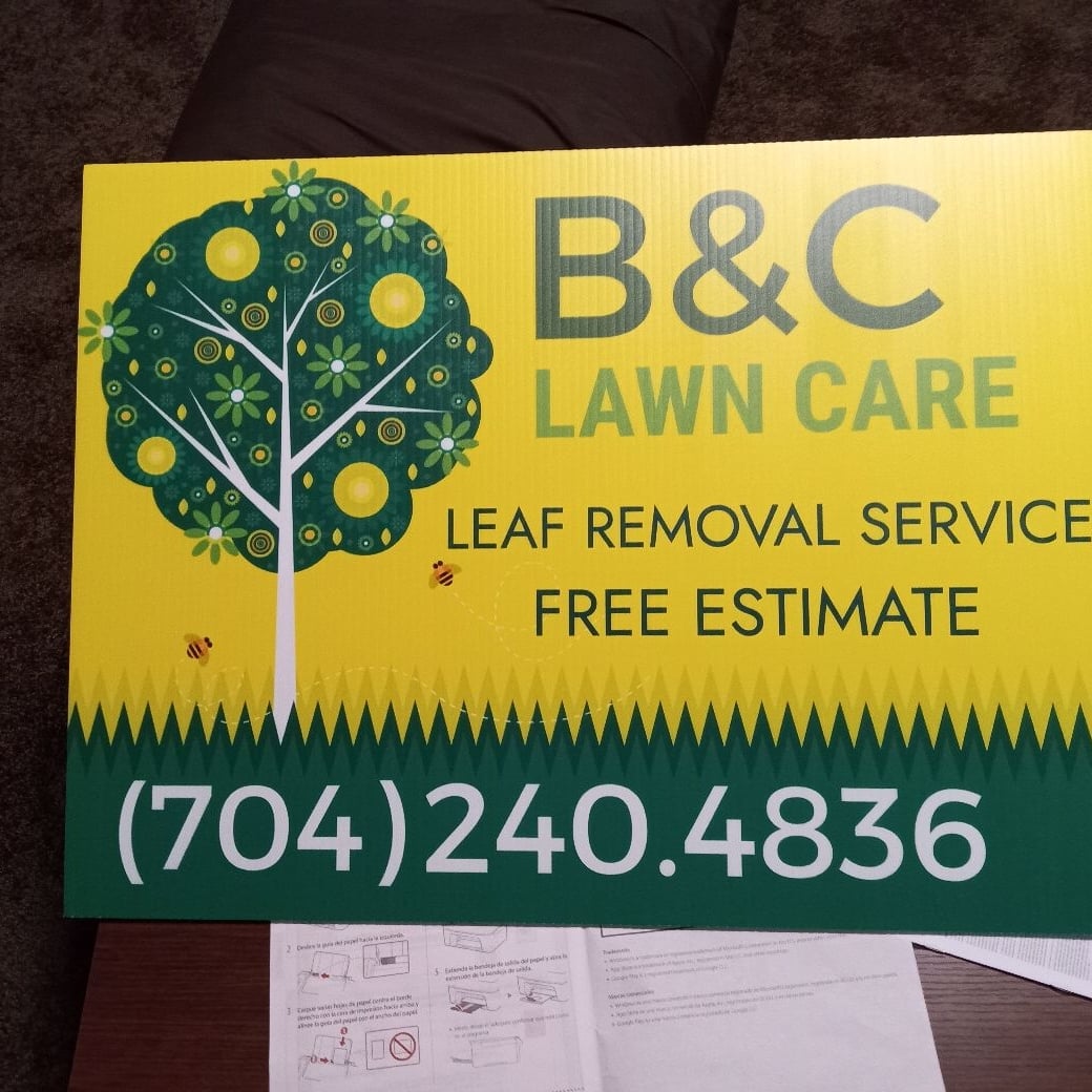 Logo for B&C LAWNCARE