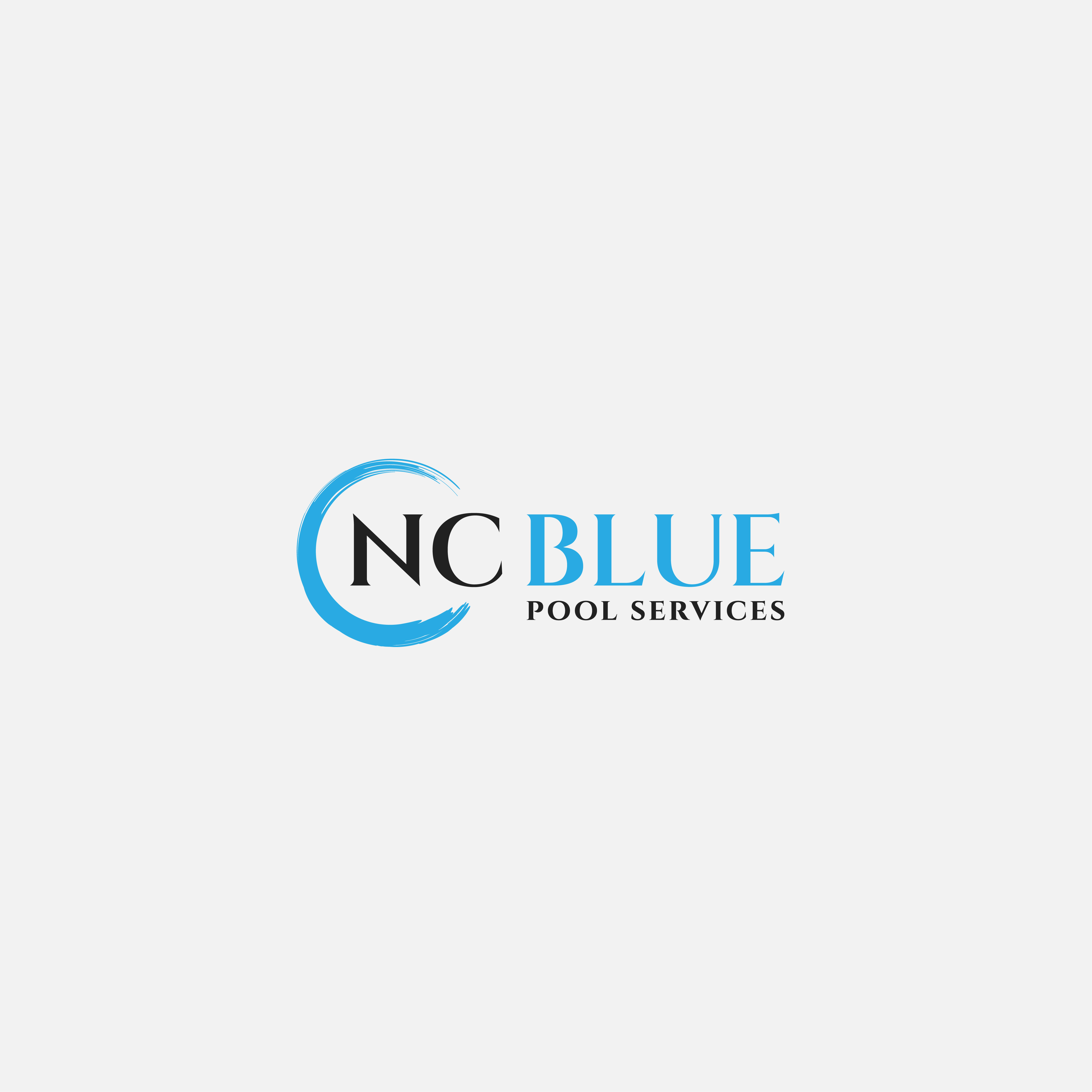 NC Blue Pool Services logo